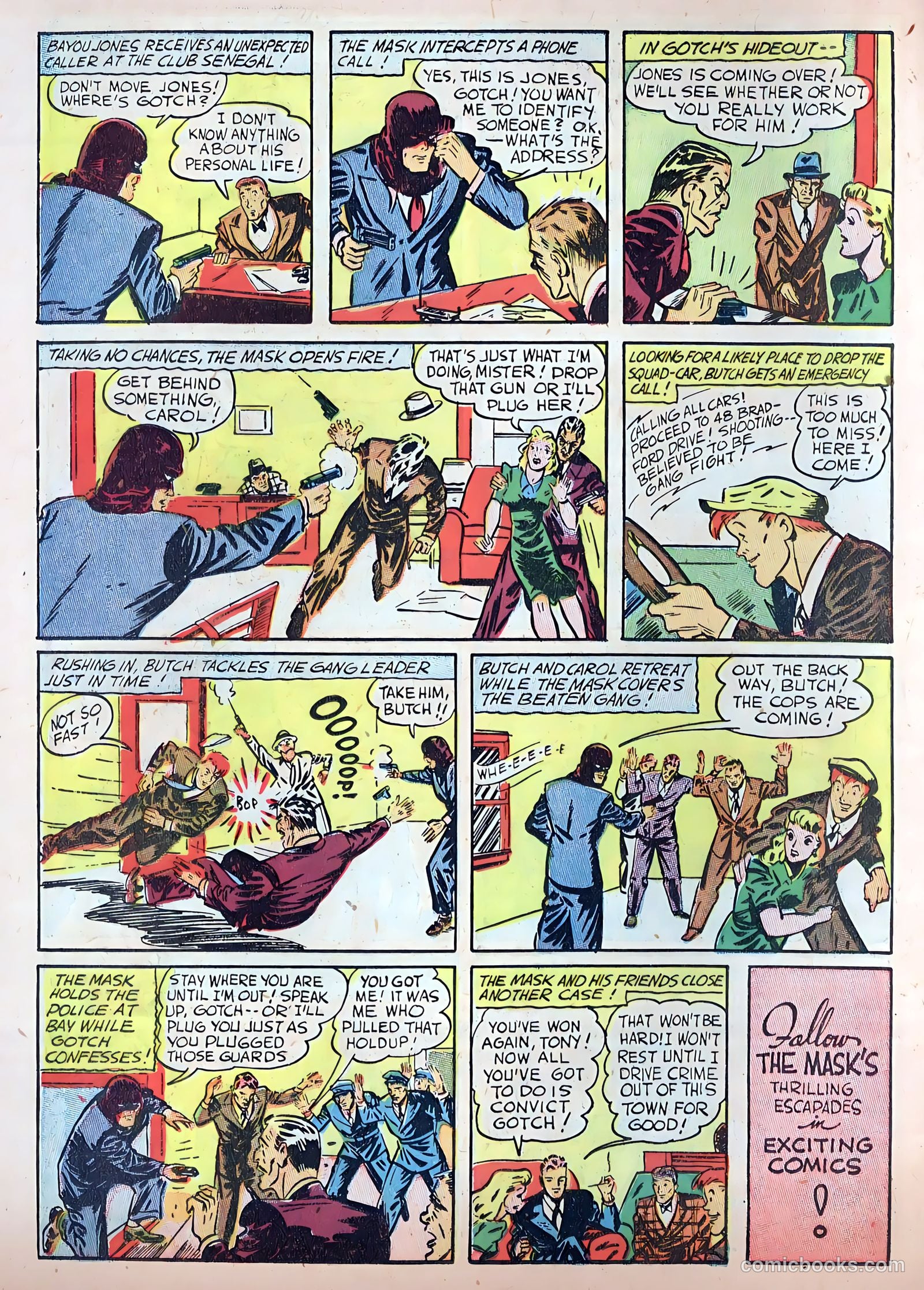 Exciting Comics #3 (1940) — page 27 of 69