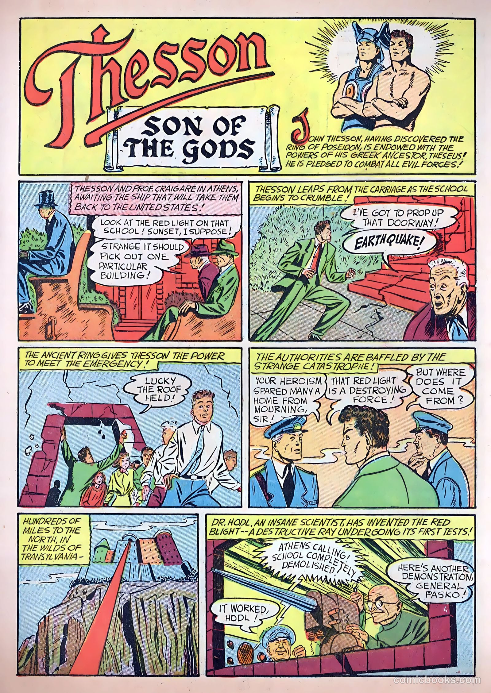 Exciting Comics #3 (1940) — page 28 of 69