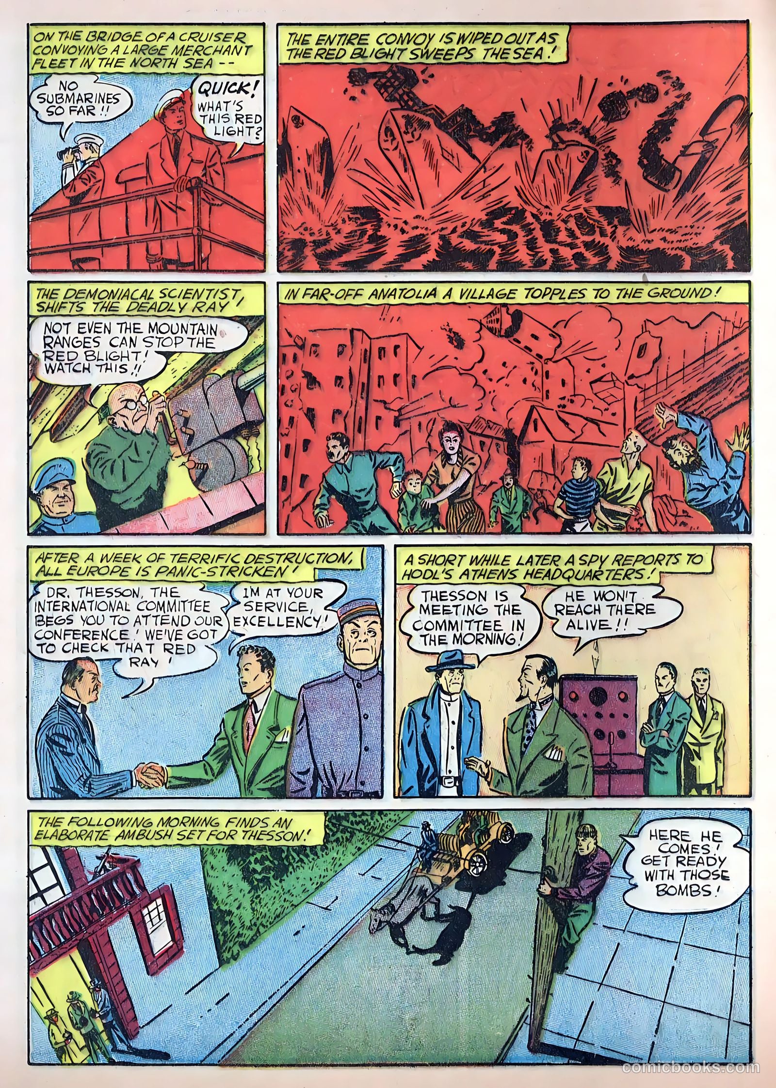 Exciting Comics #3 (1940) — page 29 of 69