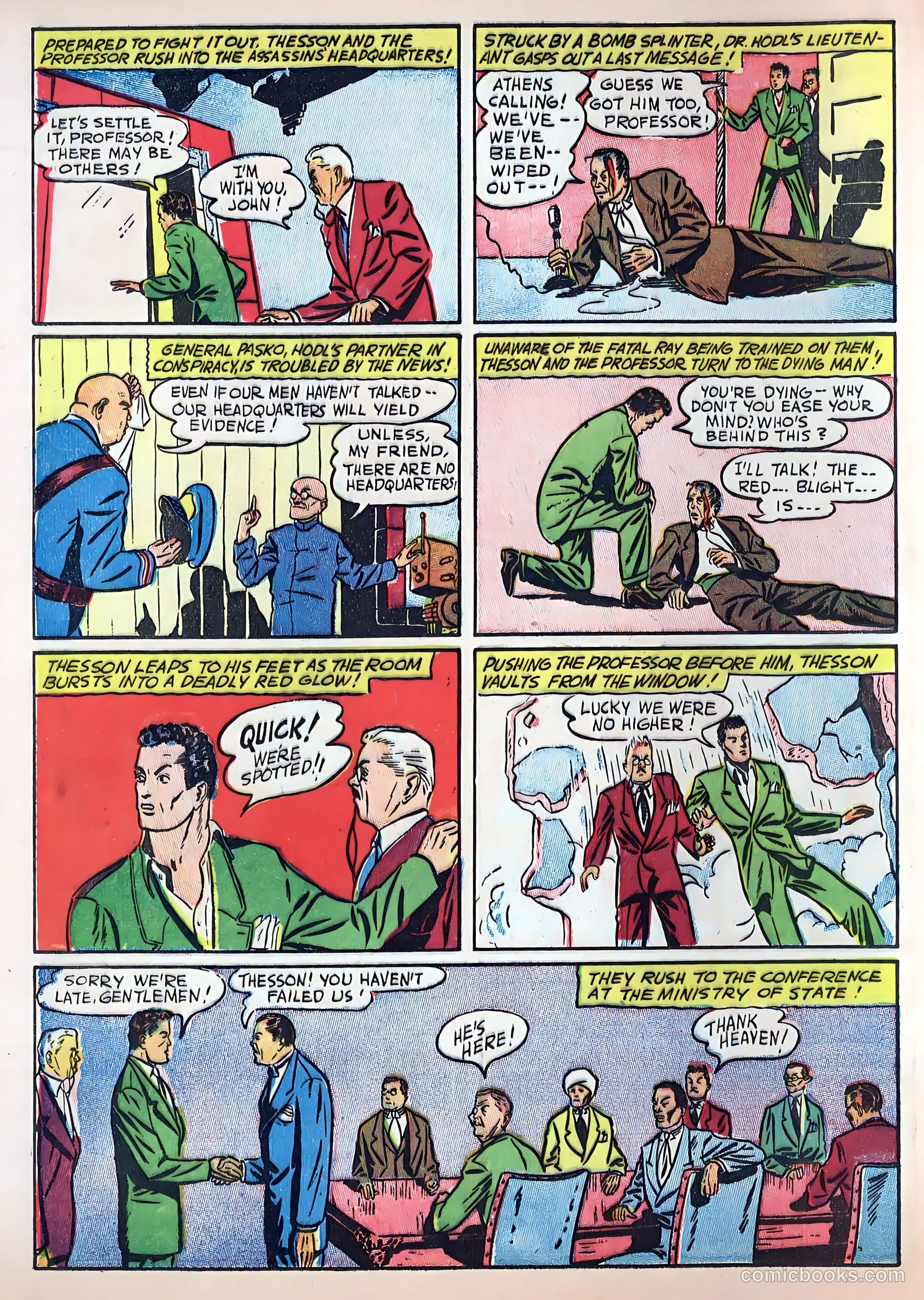 Exciting Comics #3 (1940) — page 31 of 69
