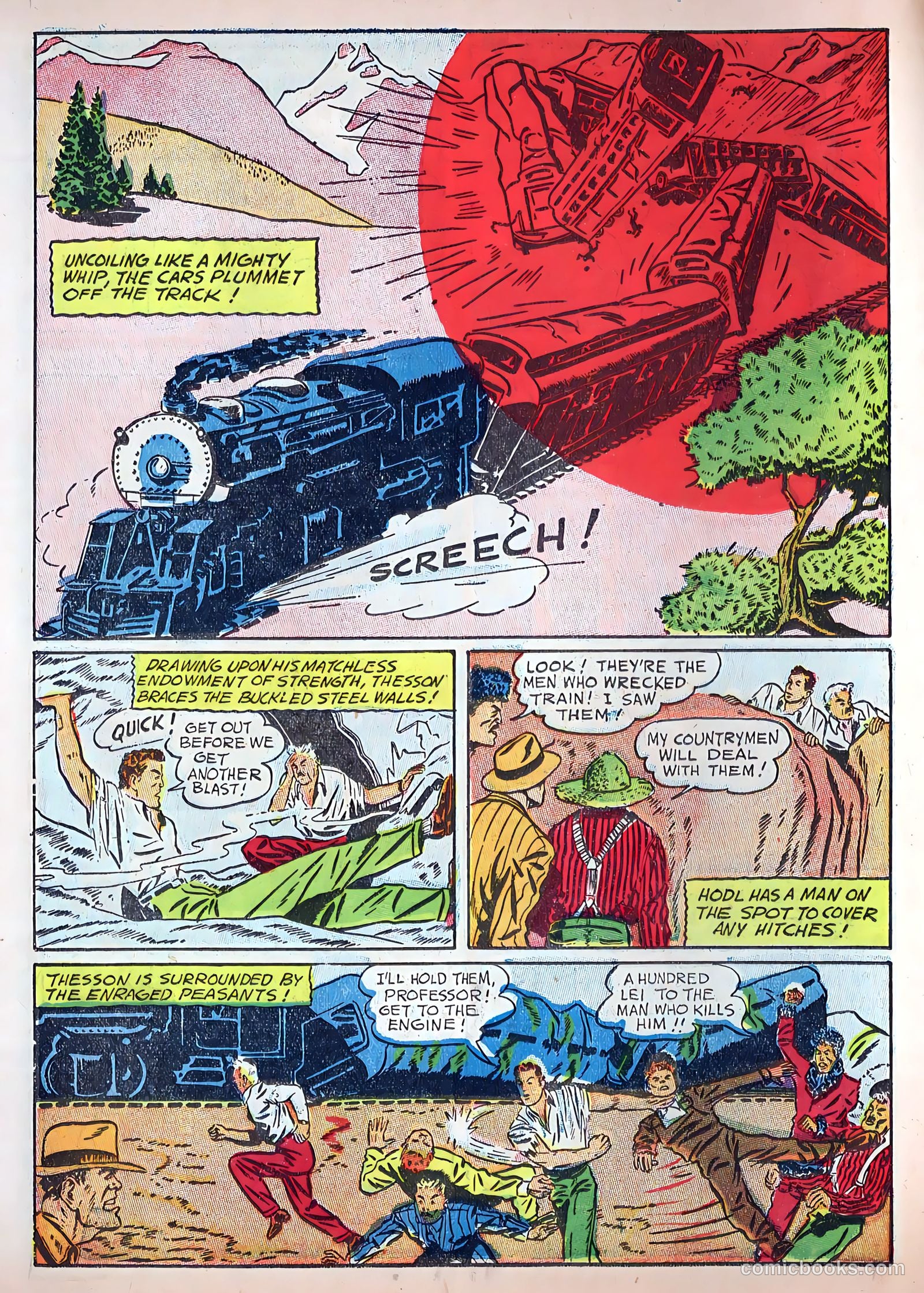Exciting Comics #3 (1940) — page 33 of 69
