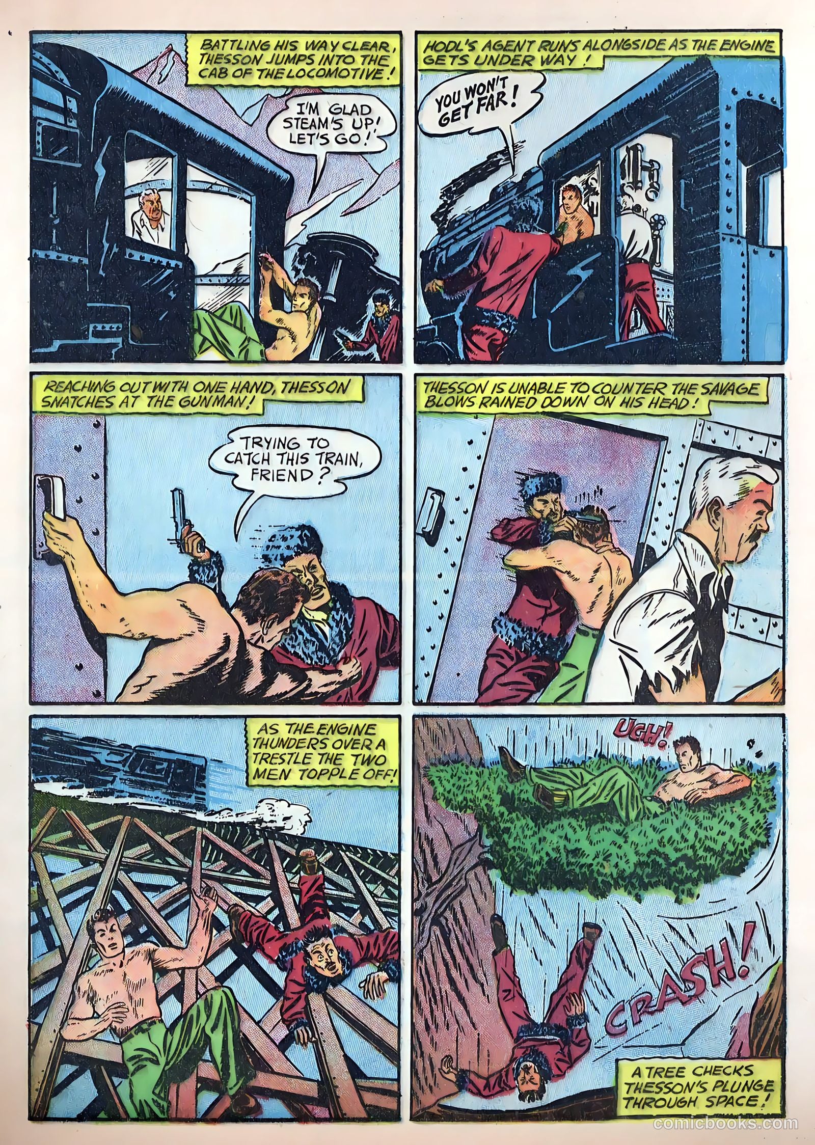 Exciting Comics #3 (1940) — page 34 of 69