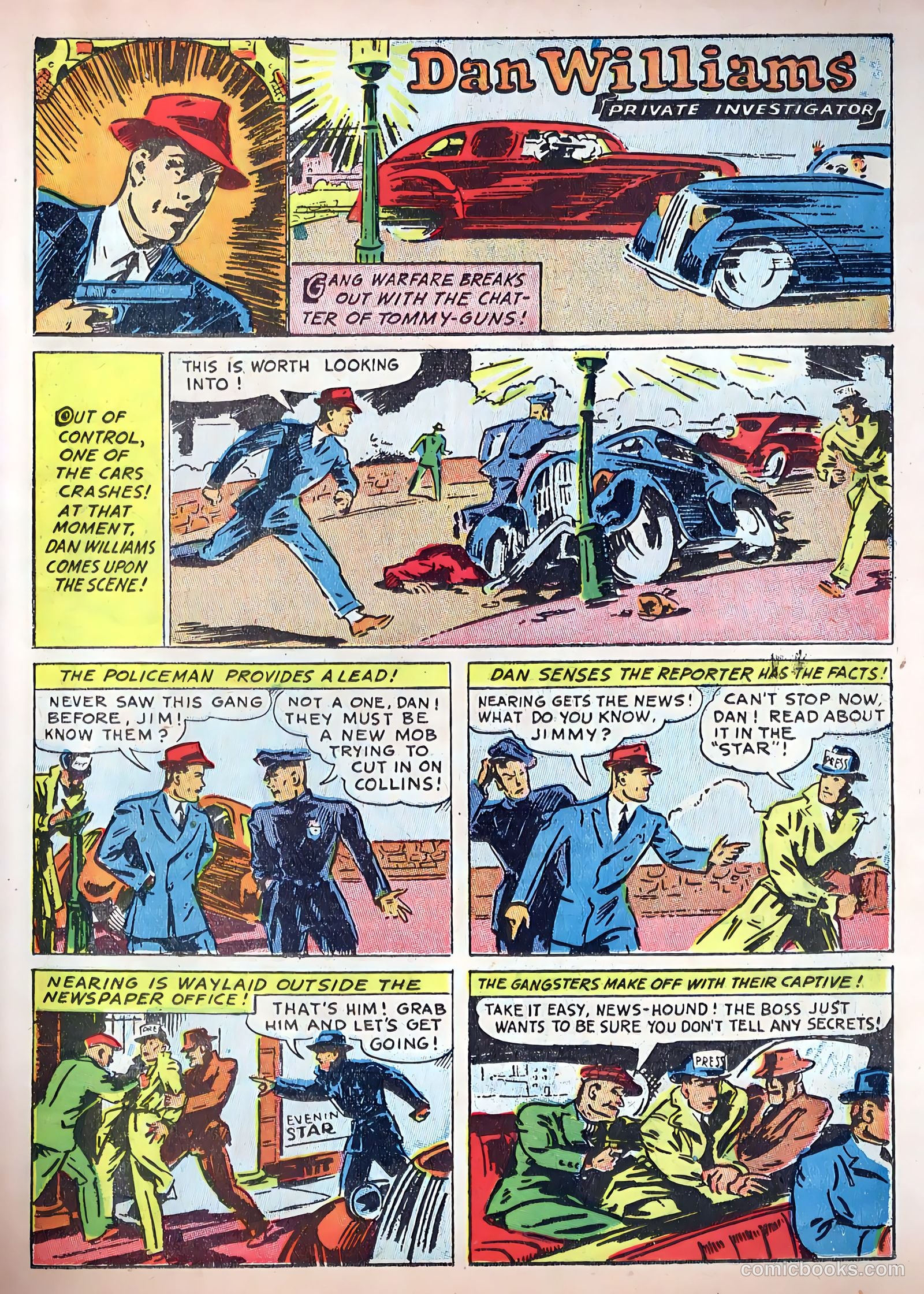 Exciting Comics #3 (1940) — page 38 of 69