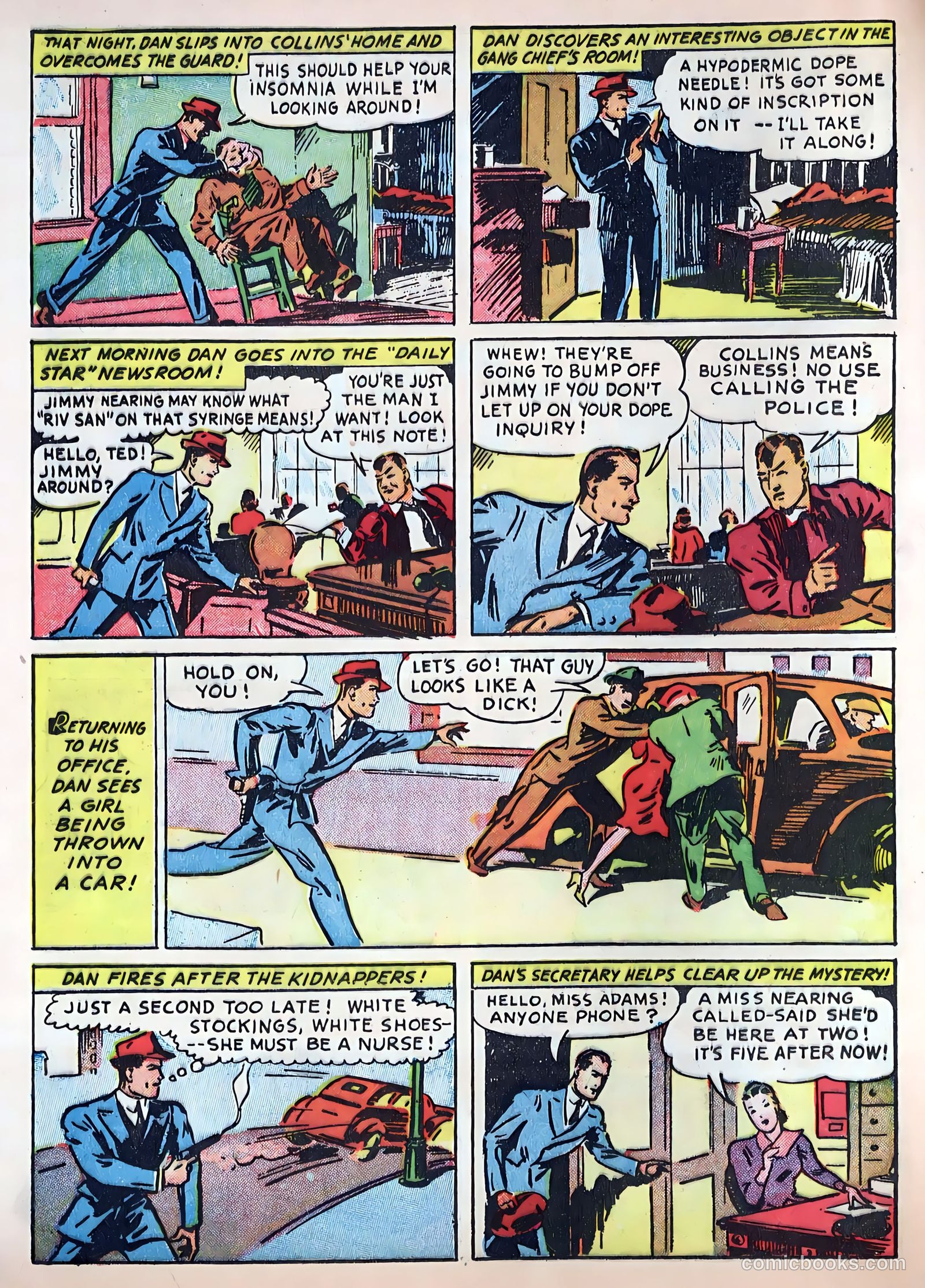 Exciting Comics #3 (1940) — page 39 of 69