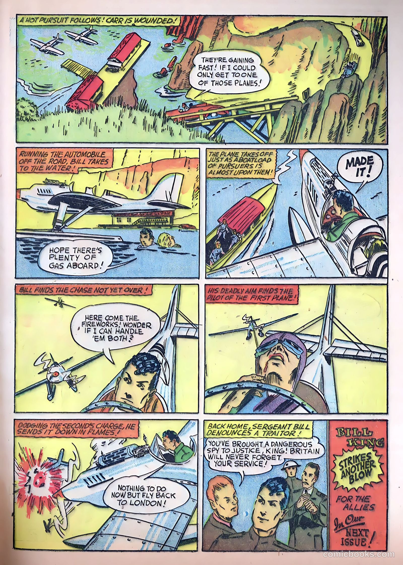 Exciting Comics #3 (1940) — page 50 of 69