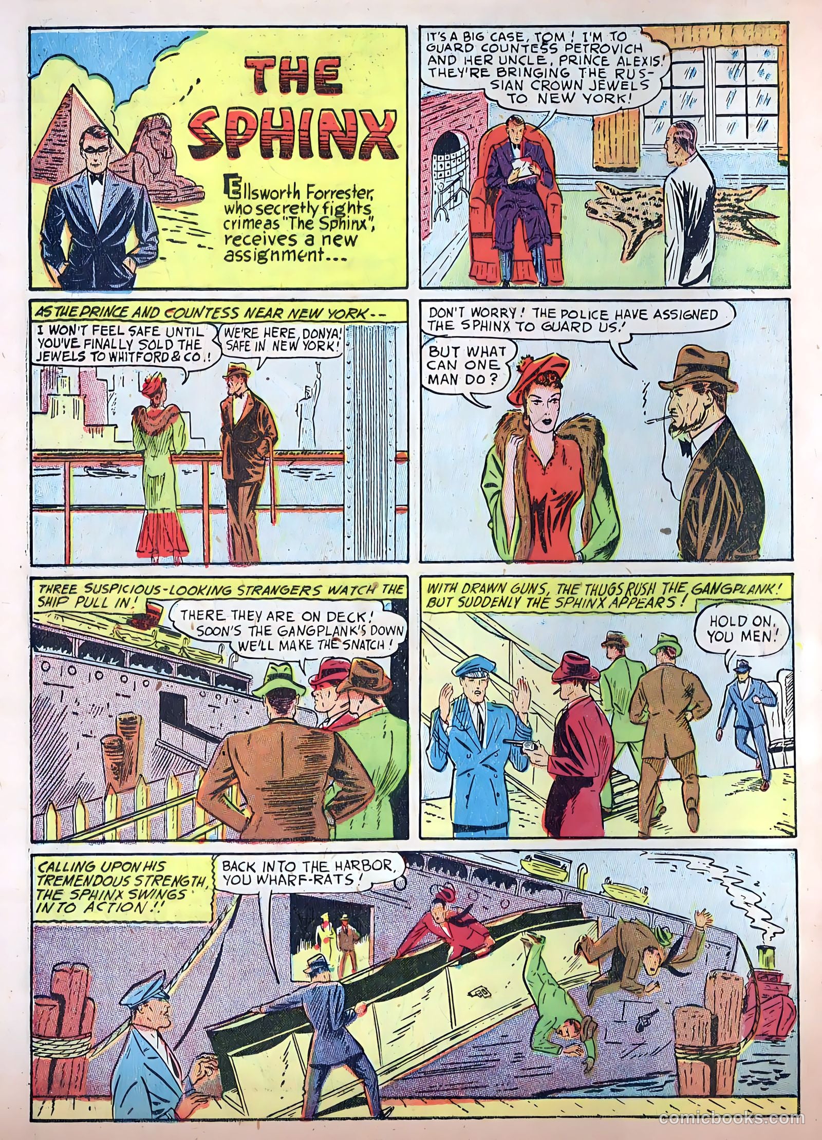 Exciting Comics #3 (1940) — page 51 of 69
