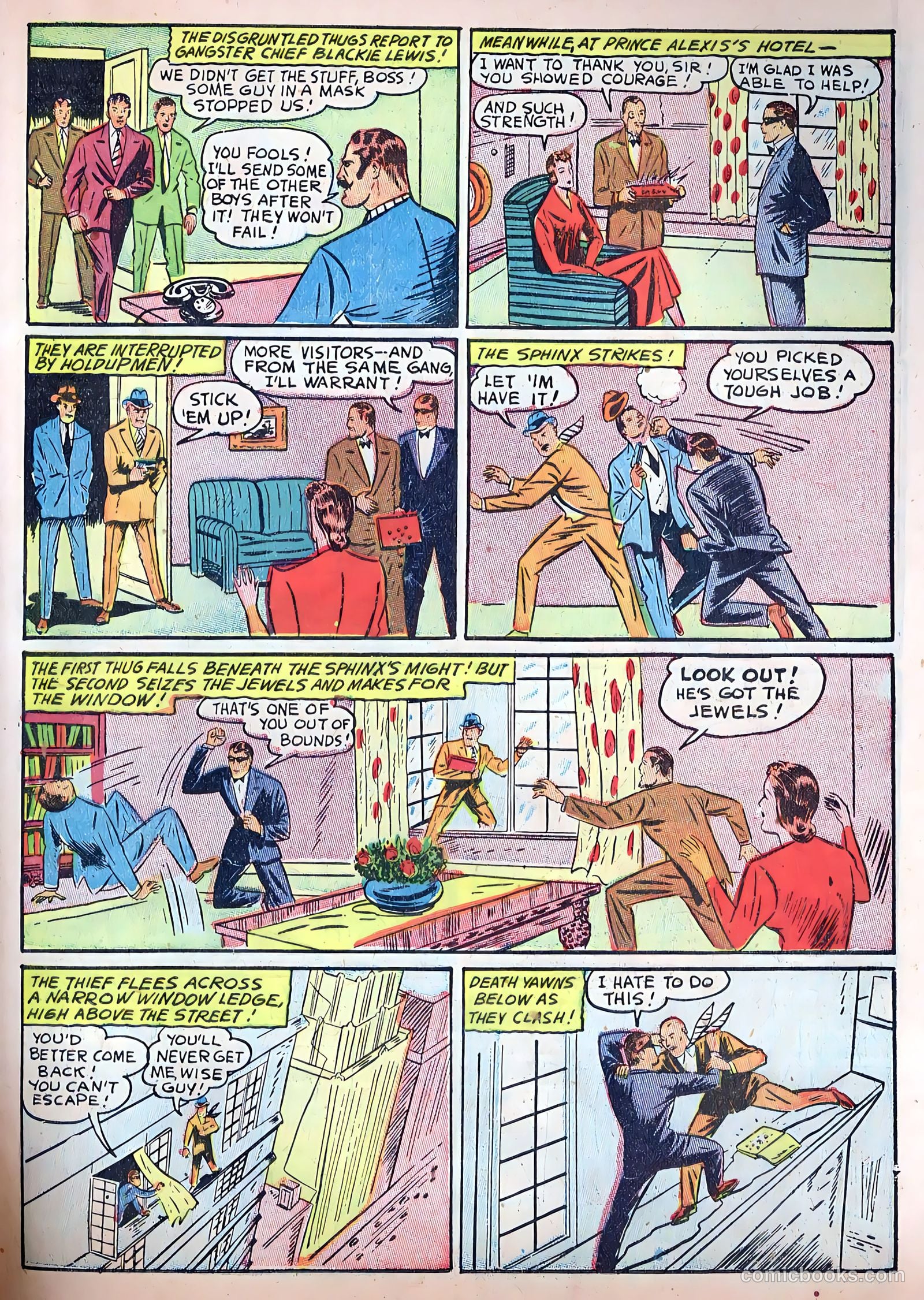 Exciting Comics #3 (1940) — page 52 of 69