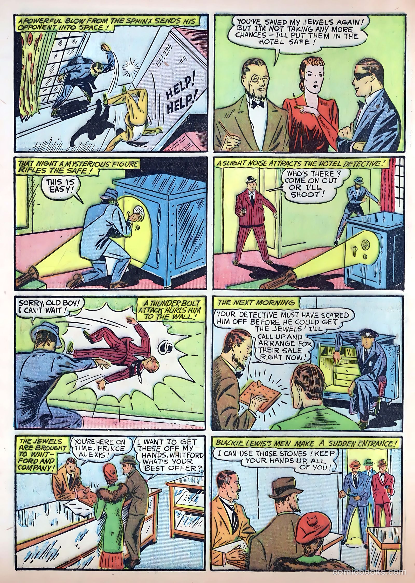 Exciting Comics #3 (1940) — page 53 of 69