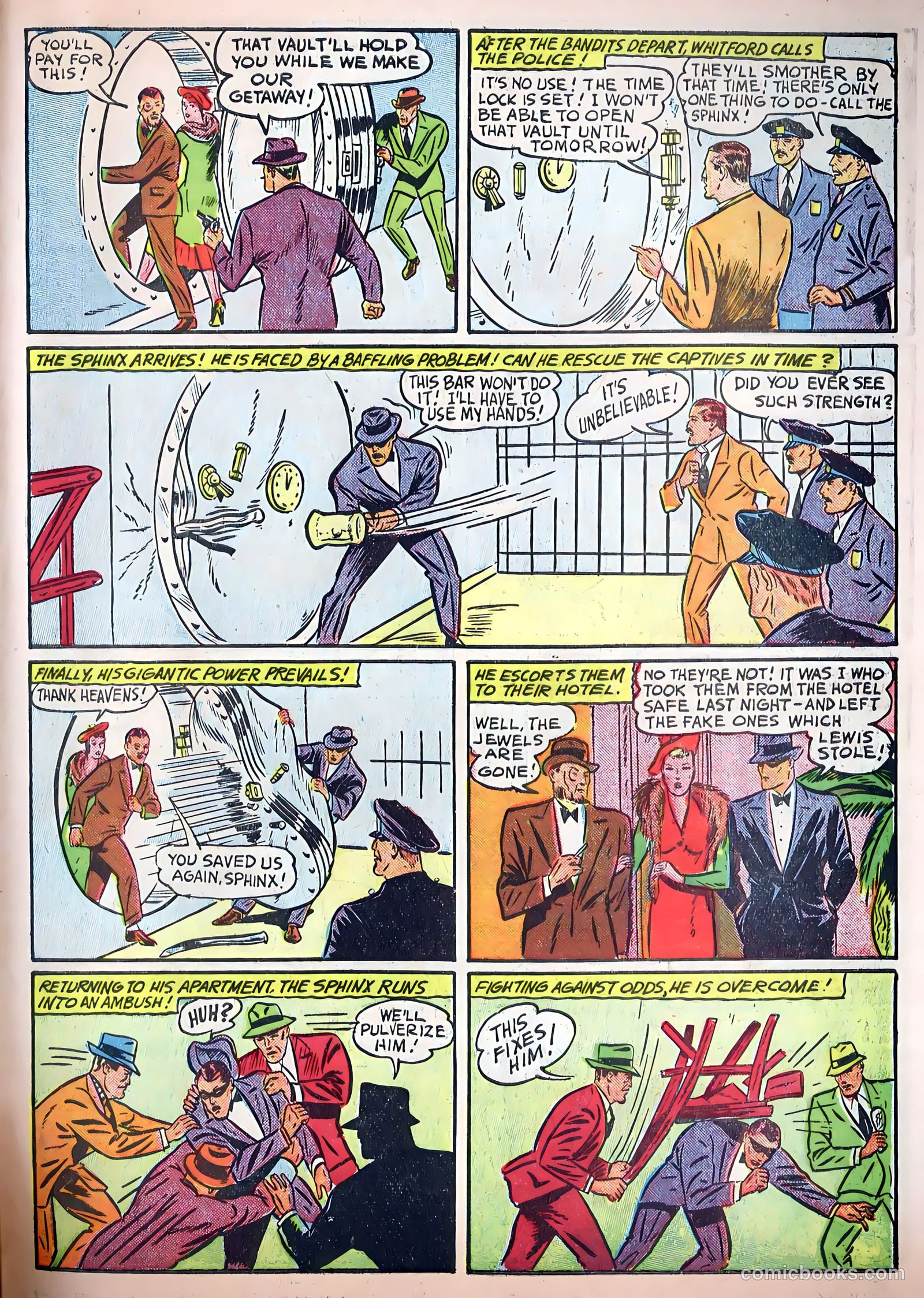 Exciting Comics #3 (1940) — page 54 of 69