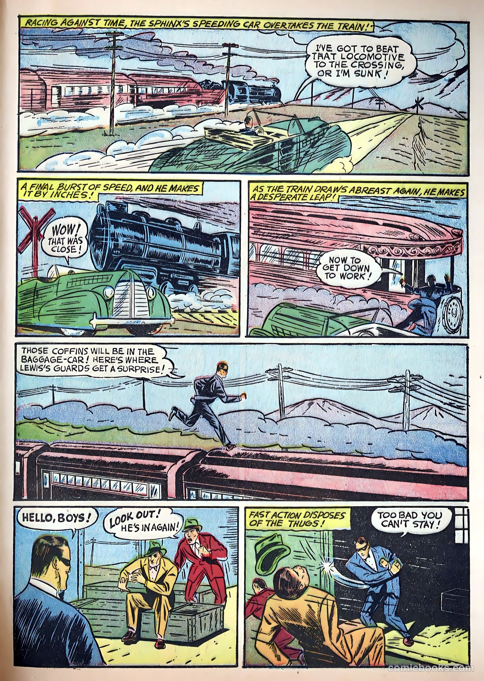 Exciting Comics #3 (1940) — page 56 of 69