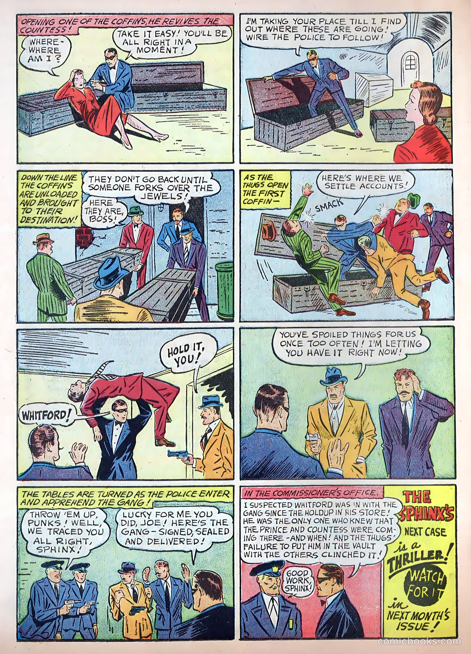 Exciting Comics #3 (1940) — page 57 of 69