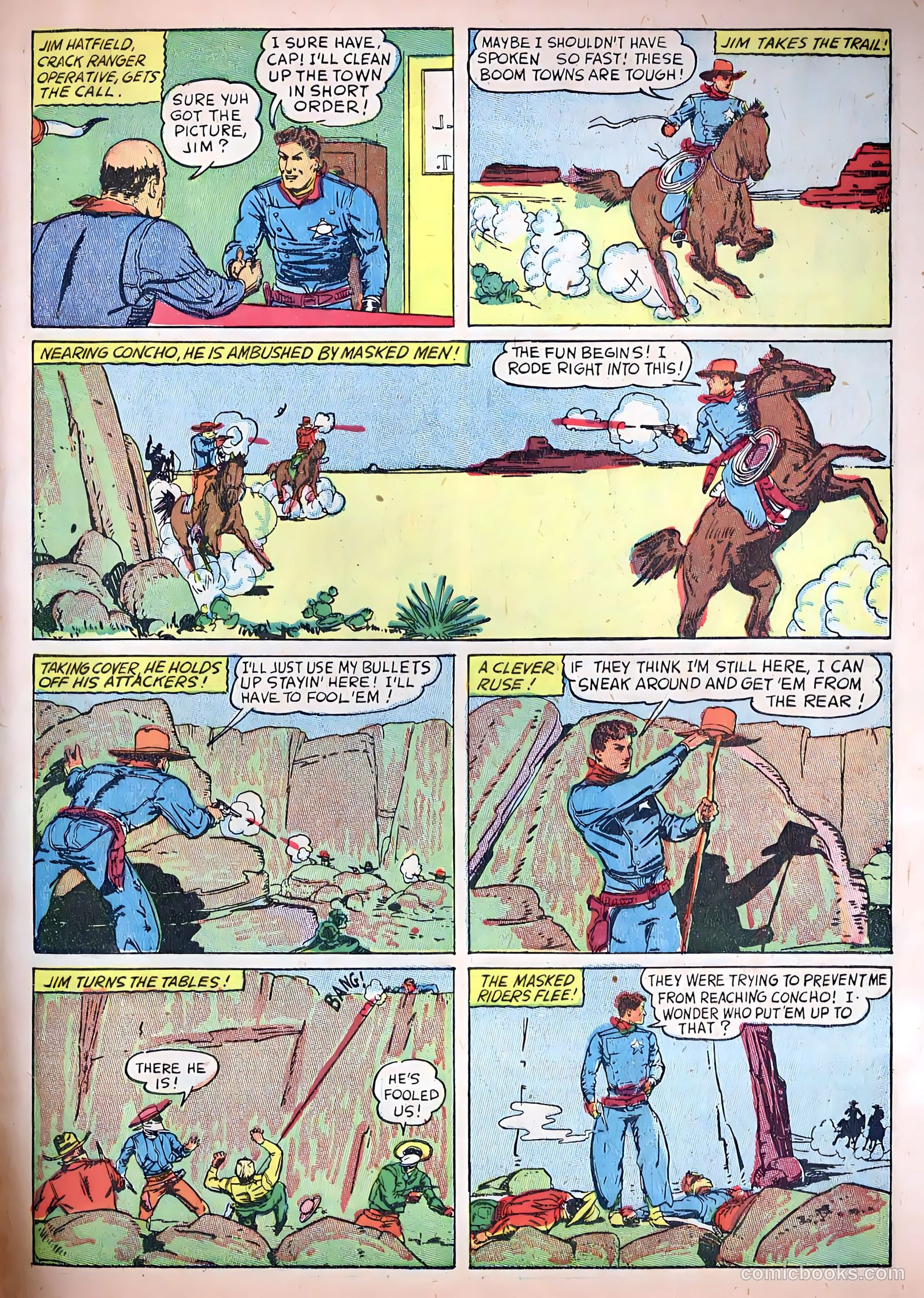 Exciting Comics #3 (1940) — page 60 of 69