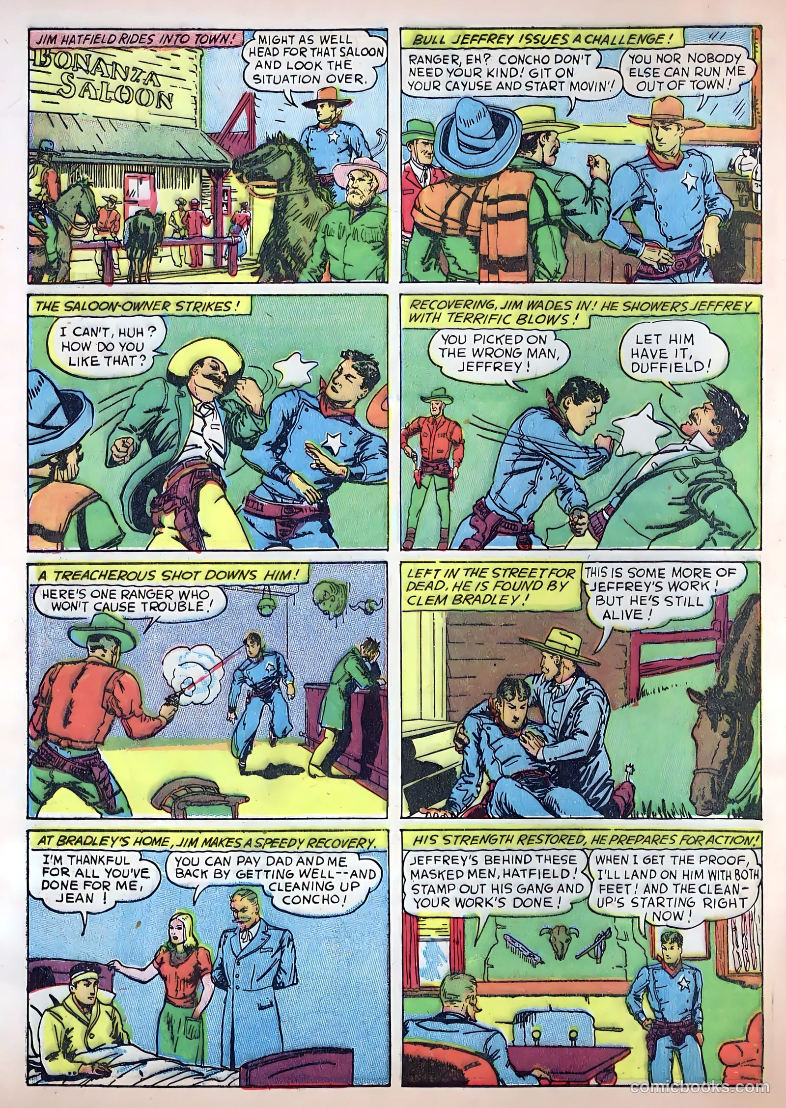 Exciting Comics #3 (1940) — page 61 of 69
