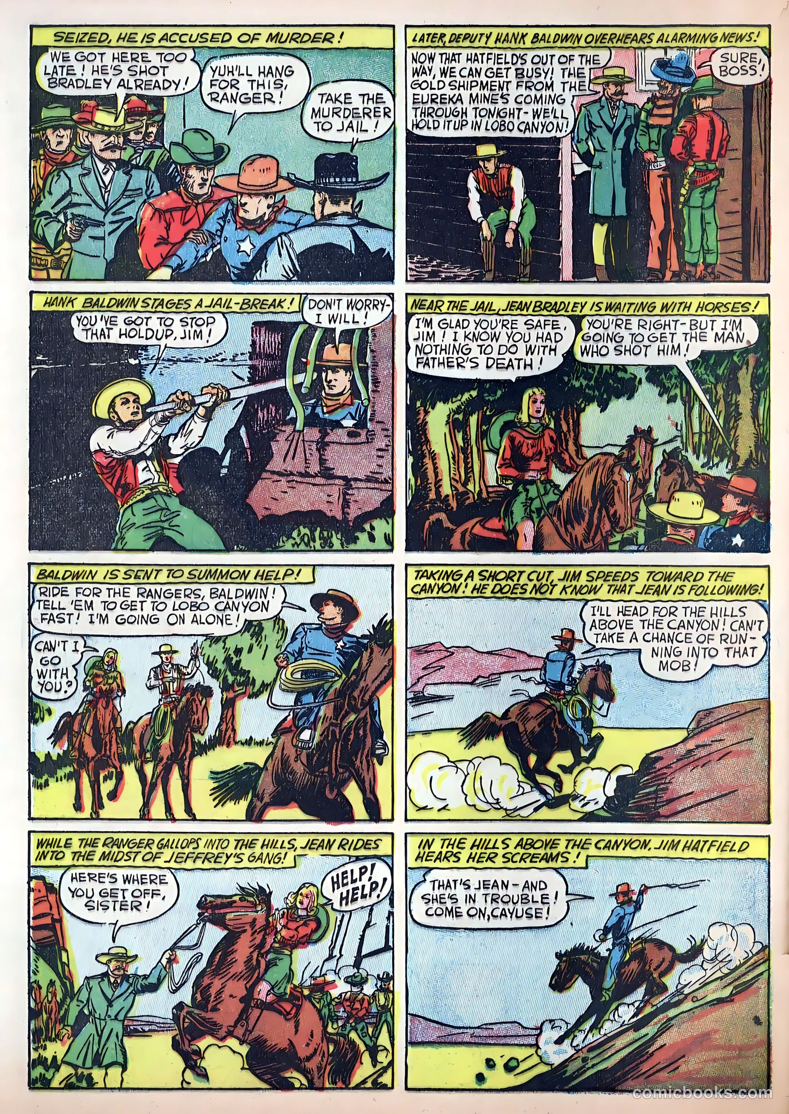 Exciting Comics #3 (1940) — page 63 of 69