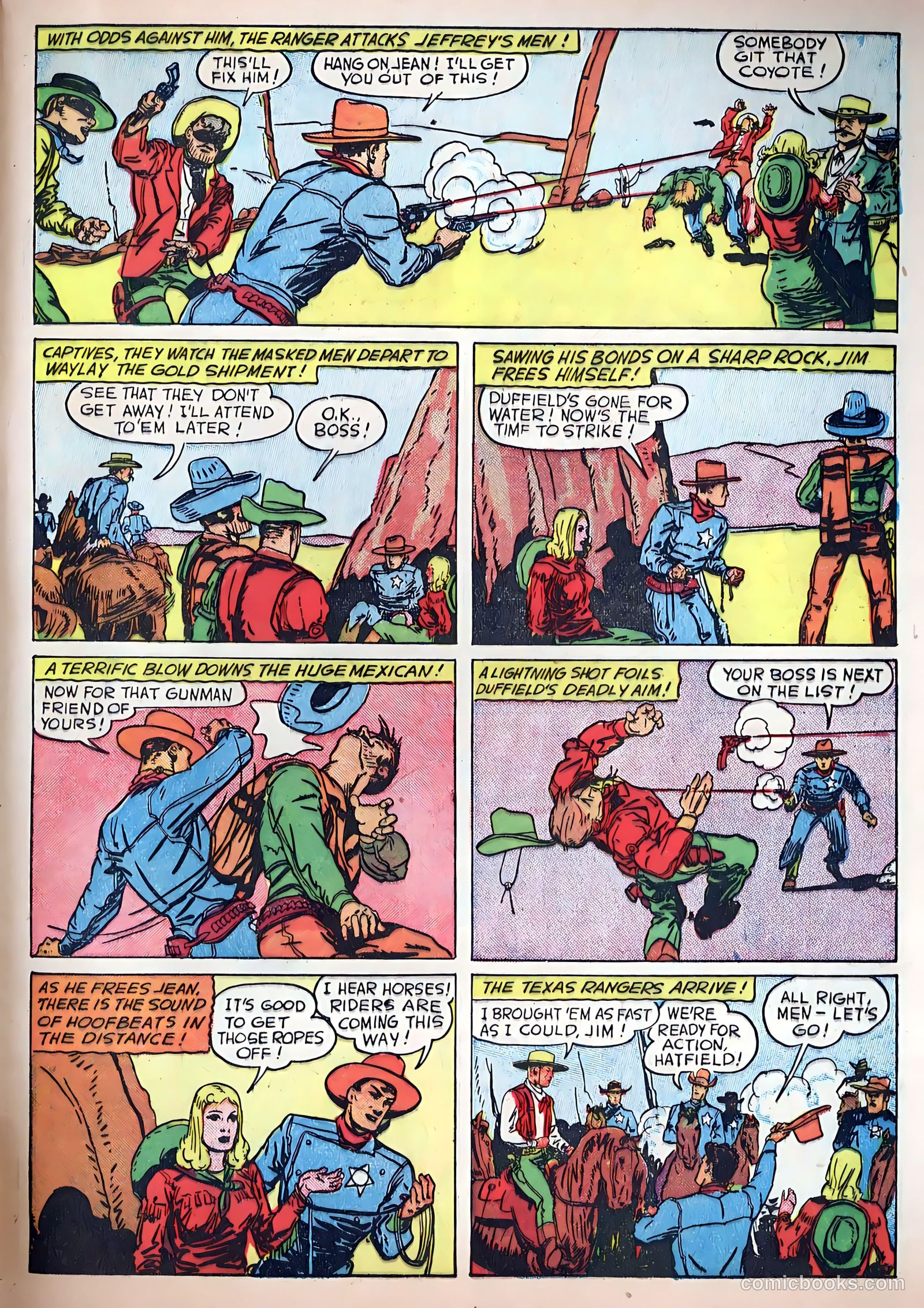 Exciting Comics #3 (1940) — page 64 of 69