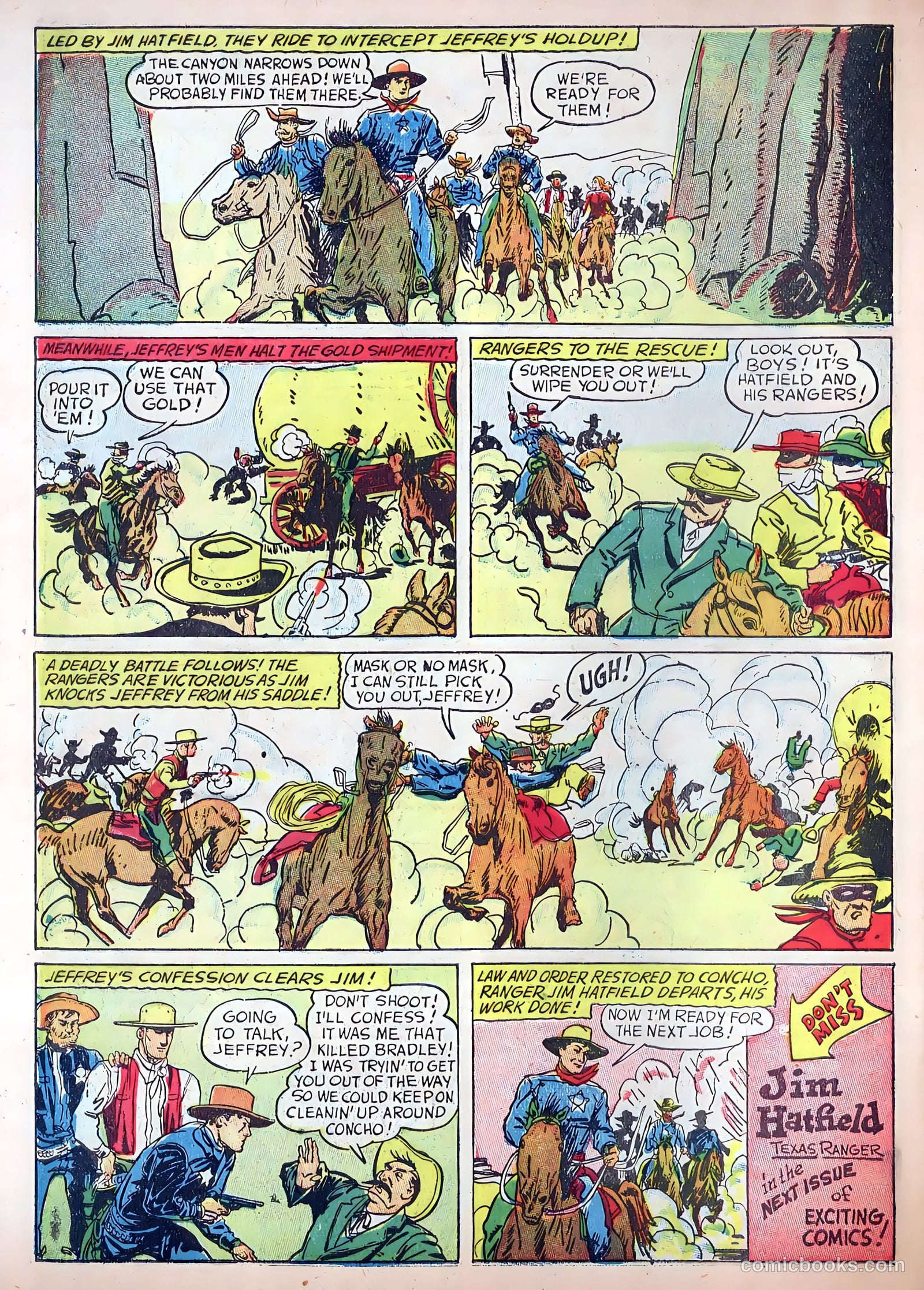 Exciting Comics #3 (1940) — page 65 of 69