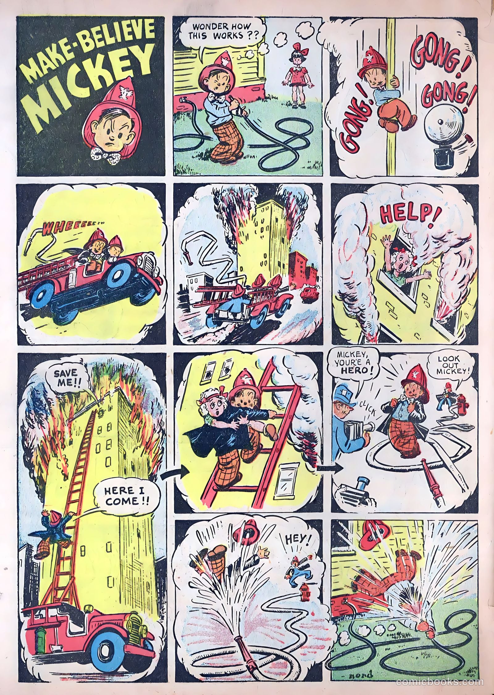 Exciting Comics #3 (1940) — page 67 of 69