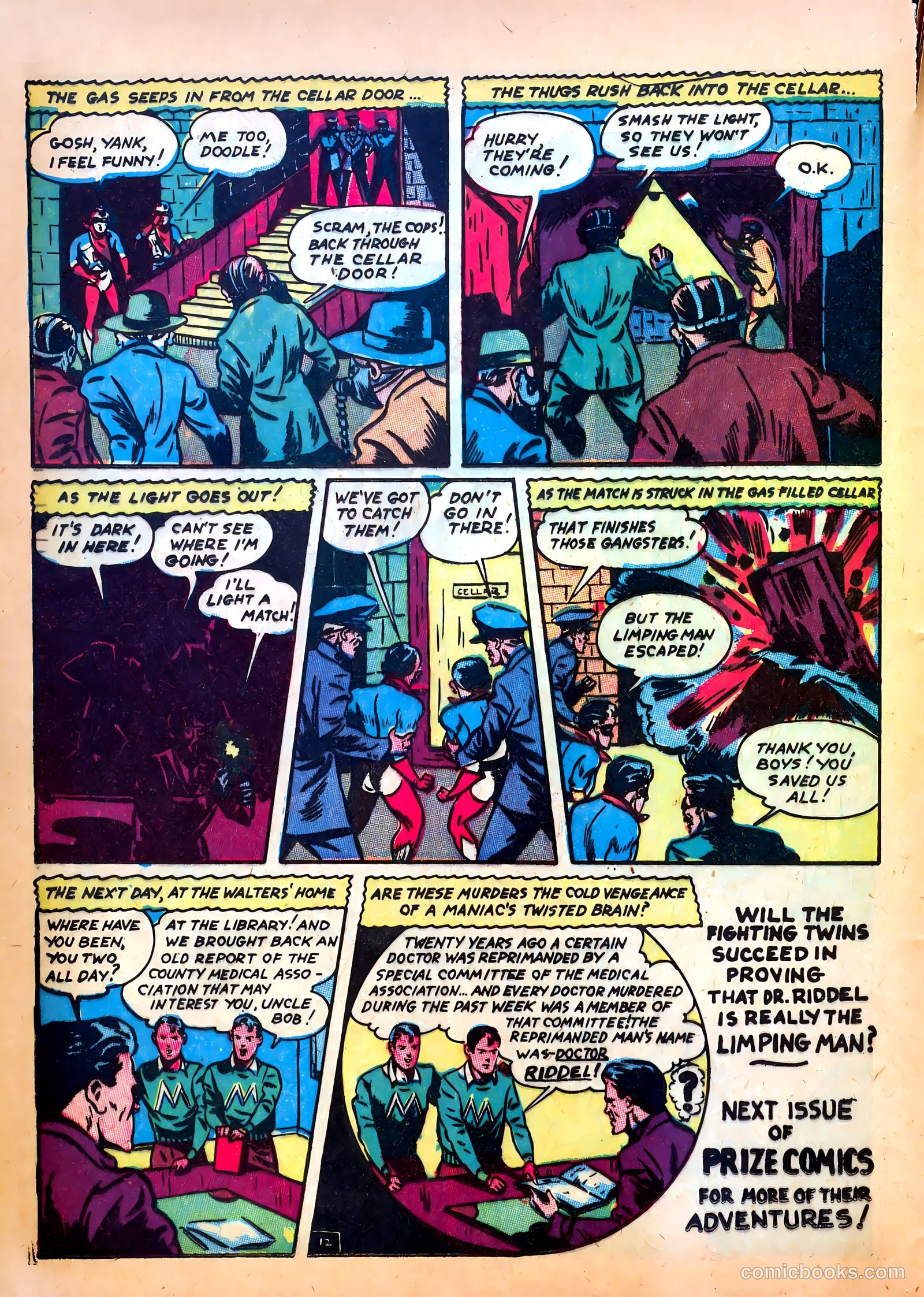 Prize Comics #32 (1940) — page 14 of 68