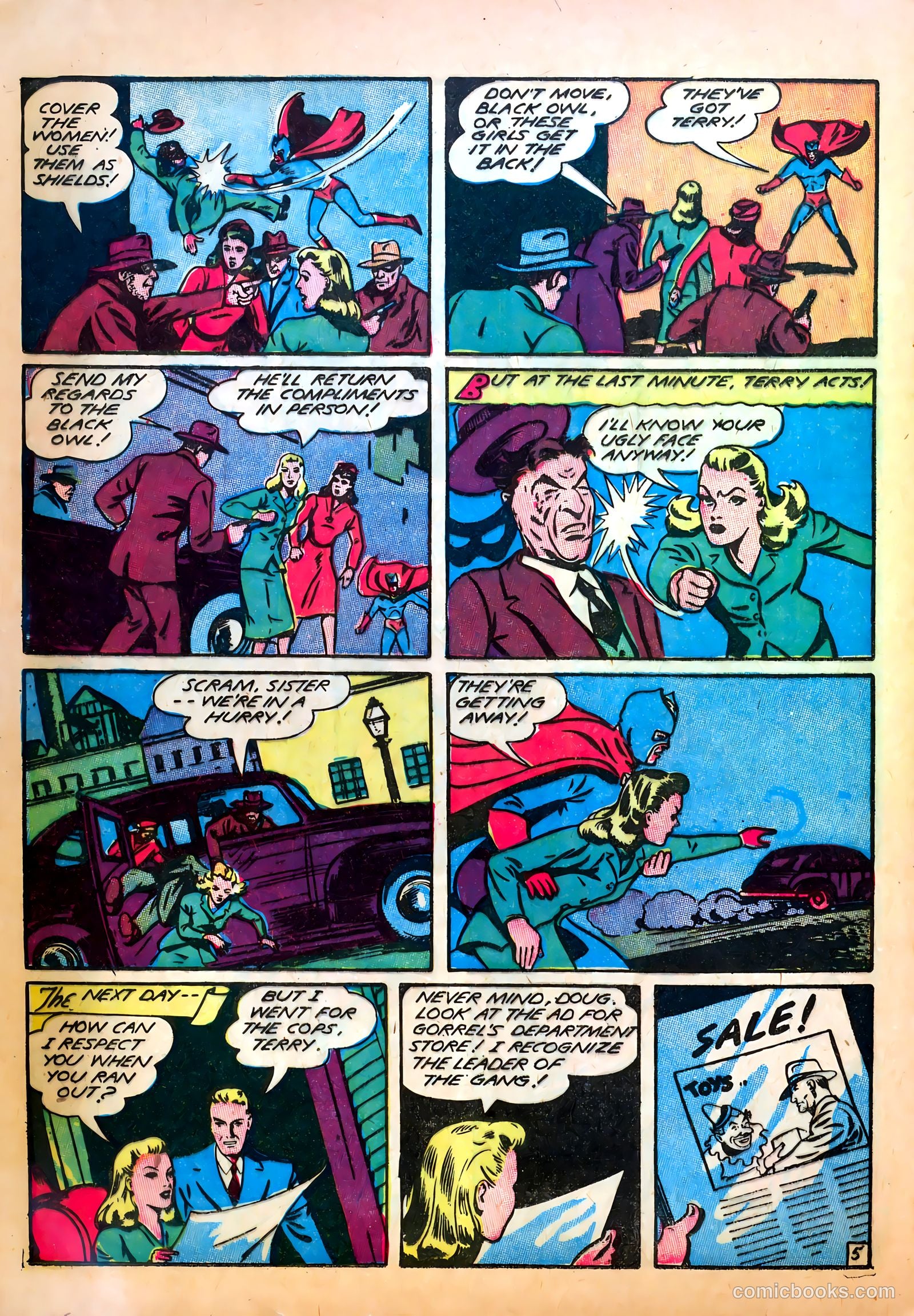 Prize Comics #32 (1940) — page 62 of 68