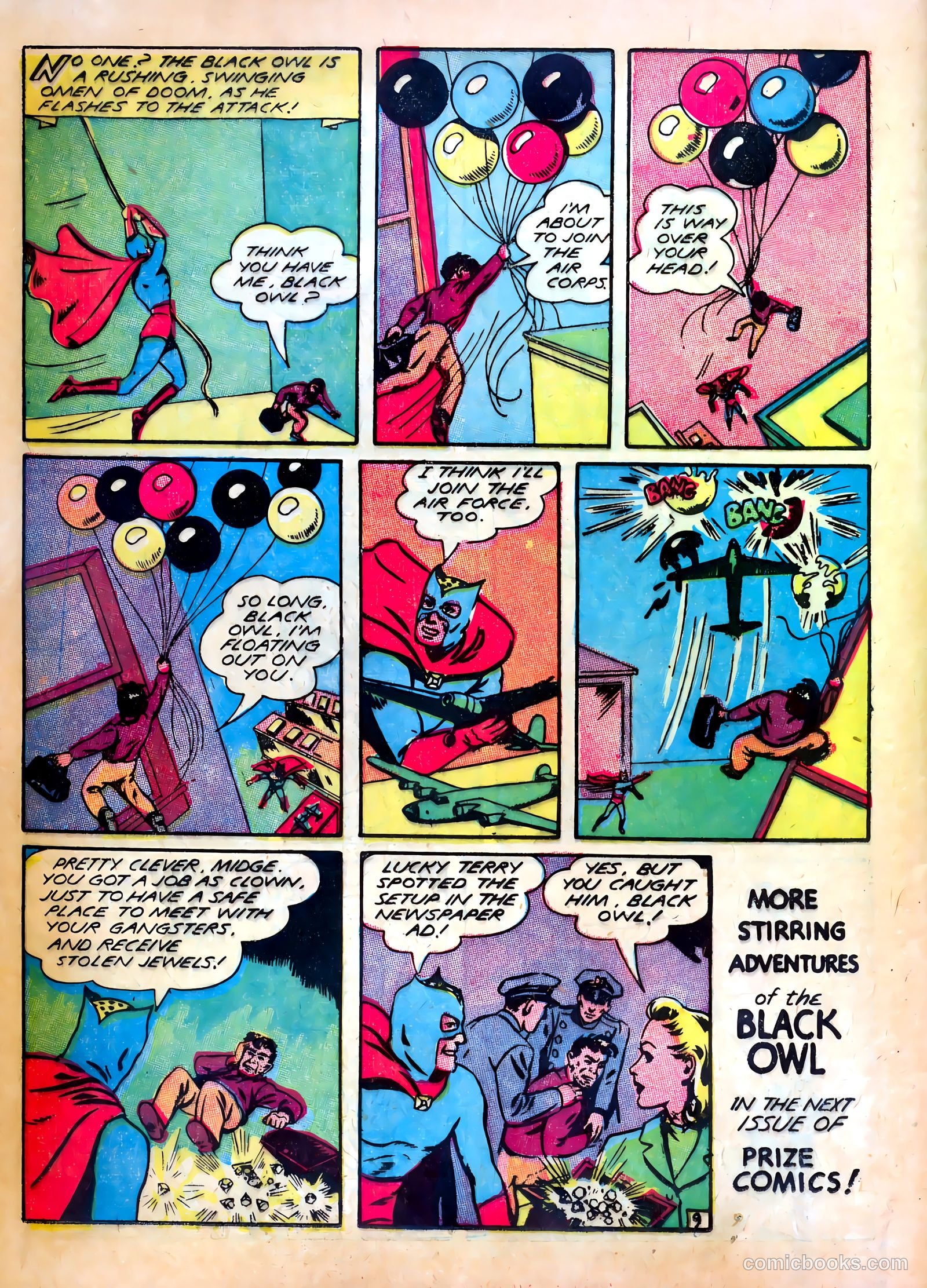 Prize Comics #32 (1940) — page 66 of 68