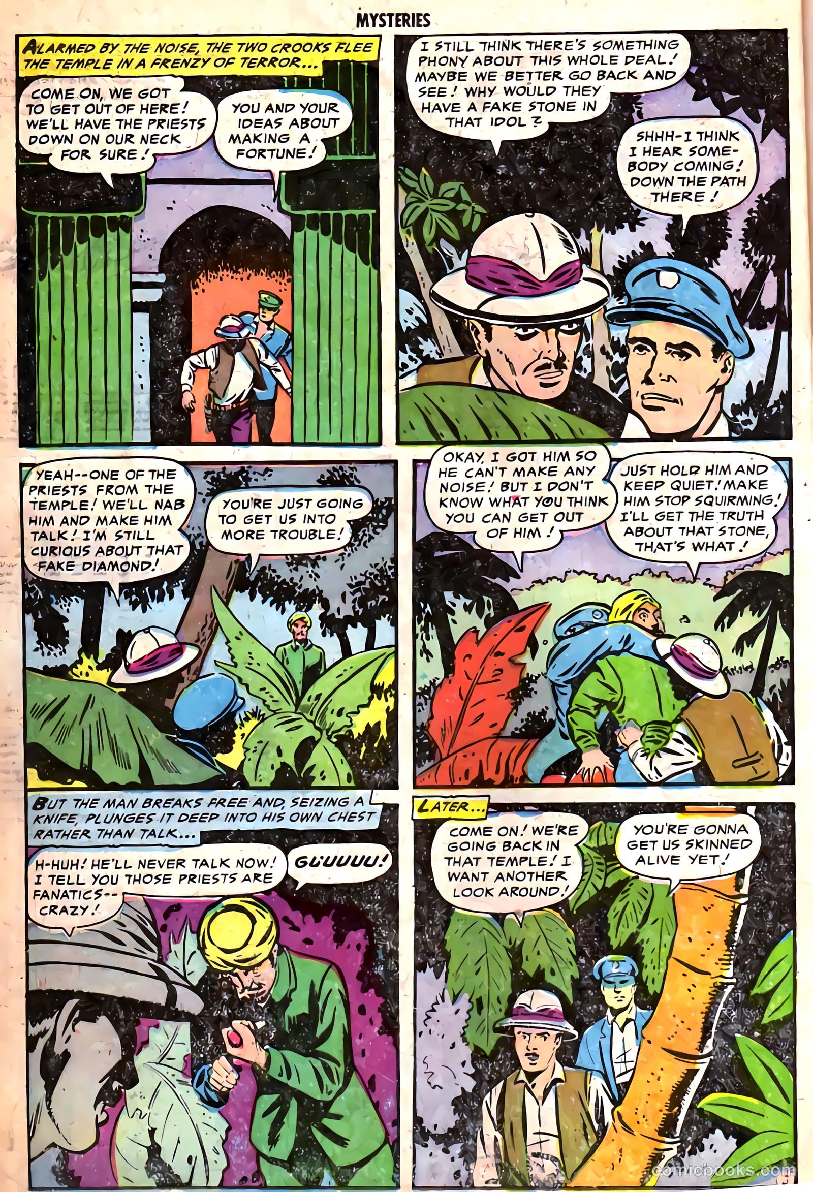 Mysteries Weird and Strange #7 (1954) — page 22 of 36