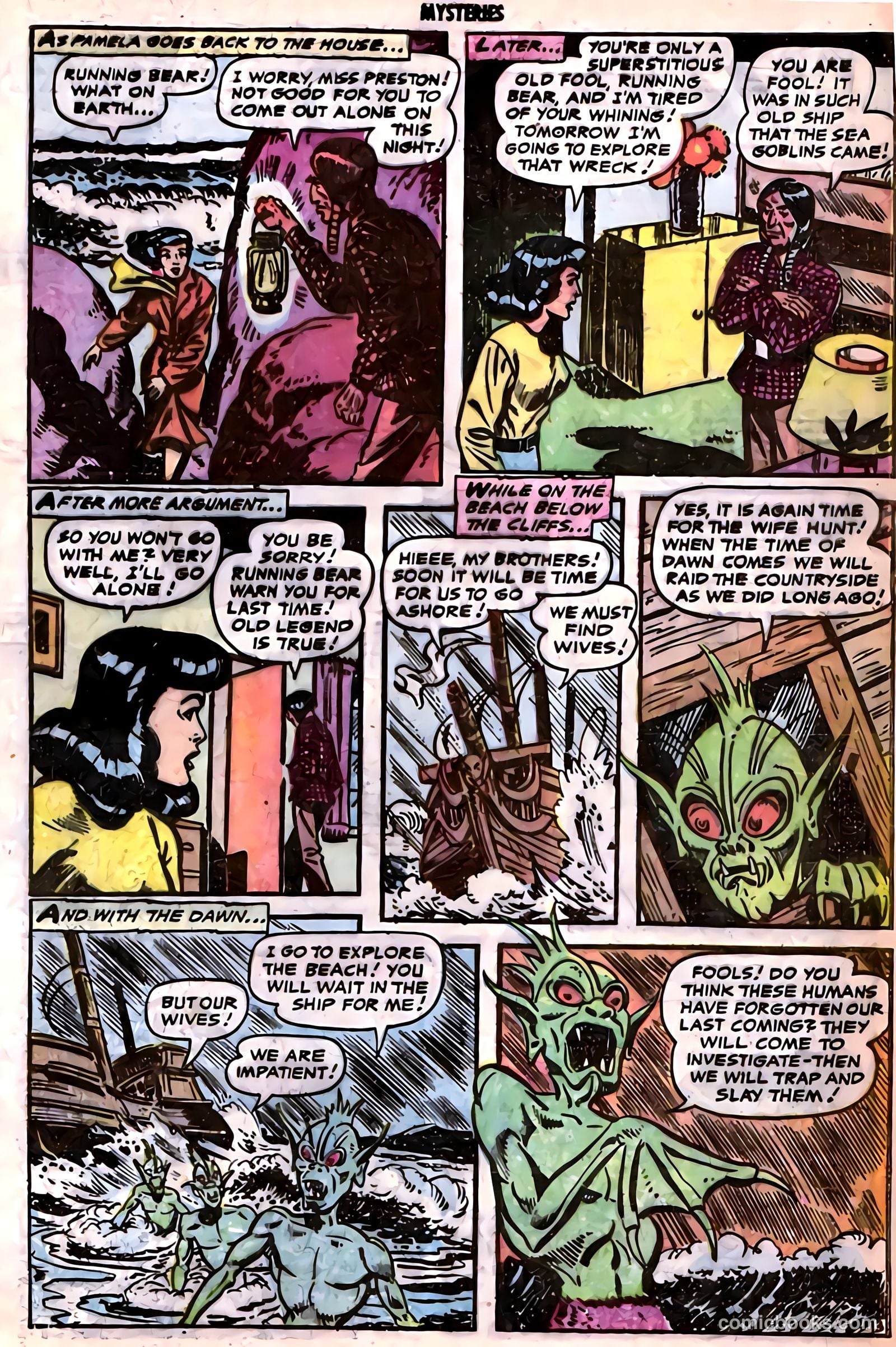 Mysteries Weird and Strange #7 (1954) — page 29 of 36