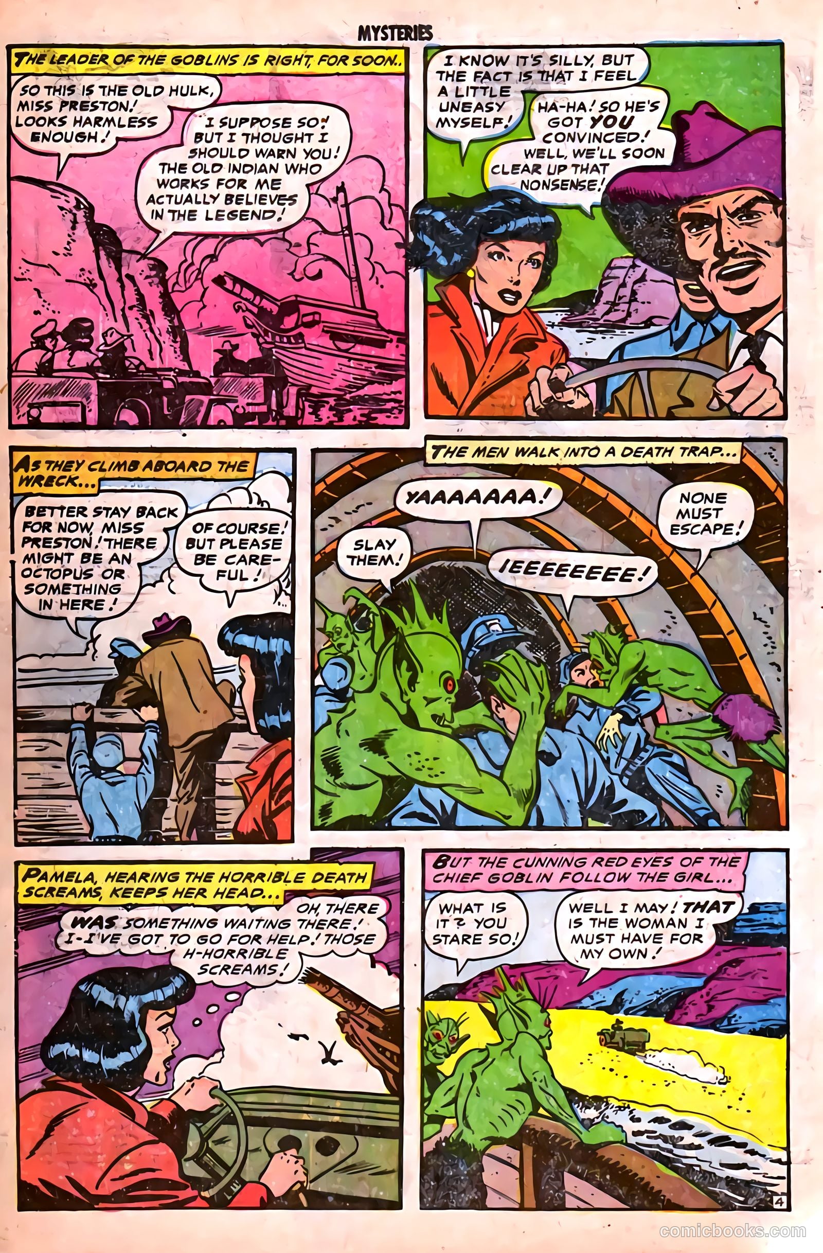 Mysteries Weird and Strange #7 (1954) — page 30 of 36