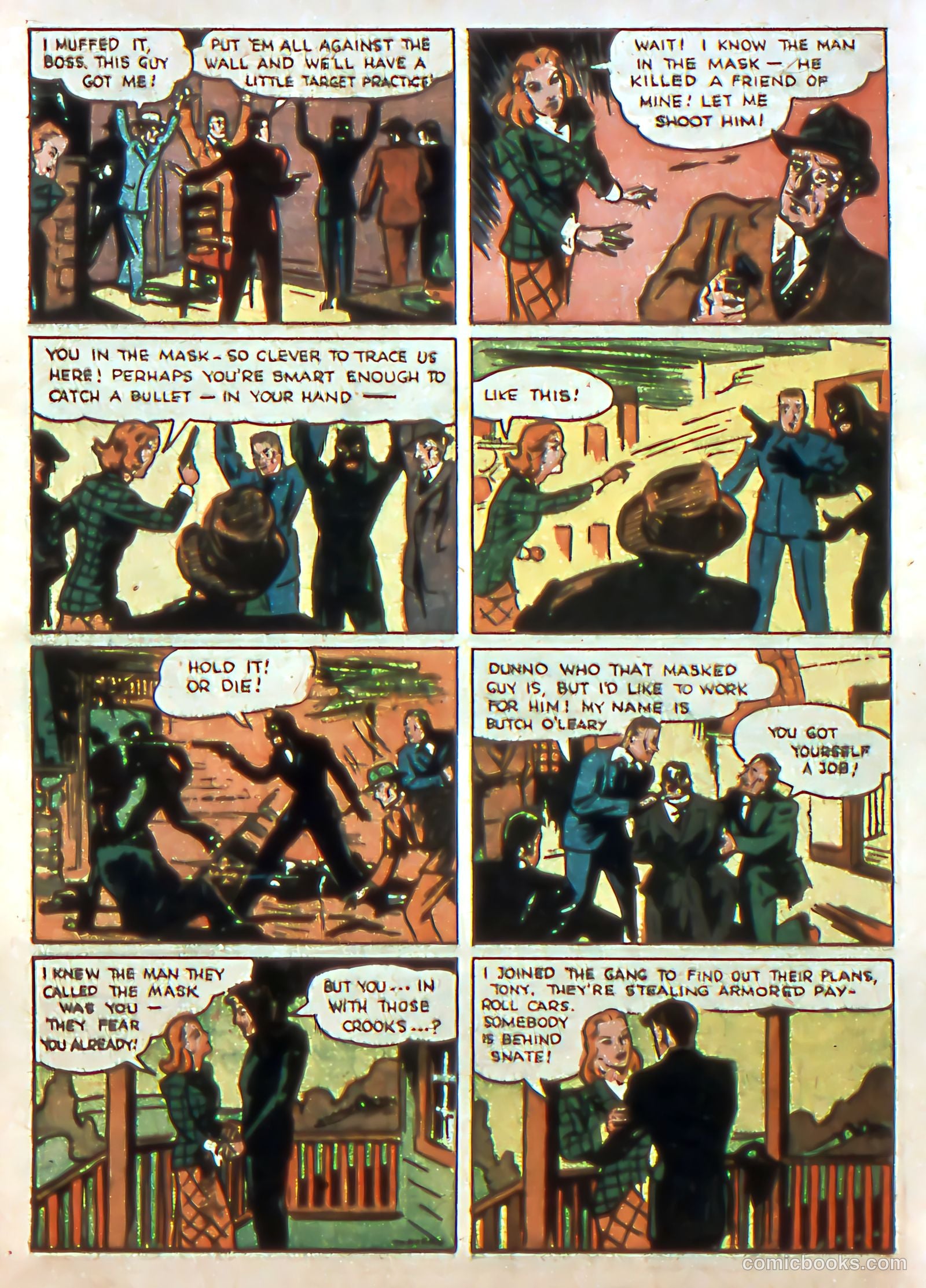 Exciting Comics #1 (1945) — page 12 of 68