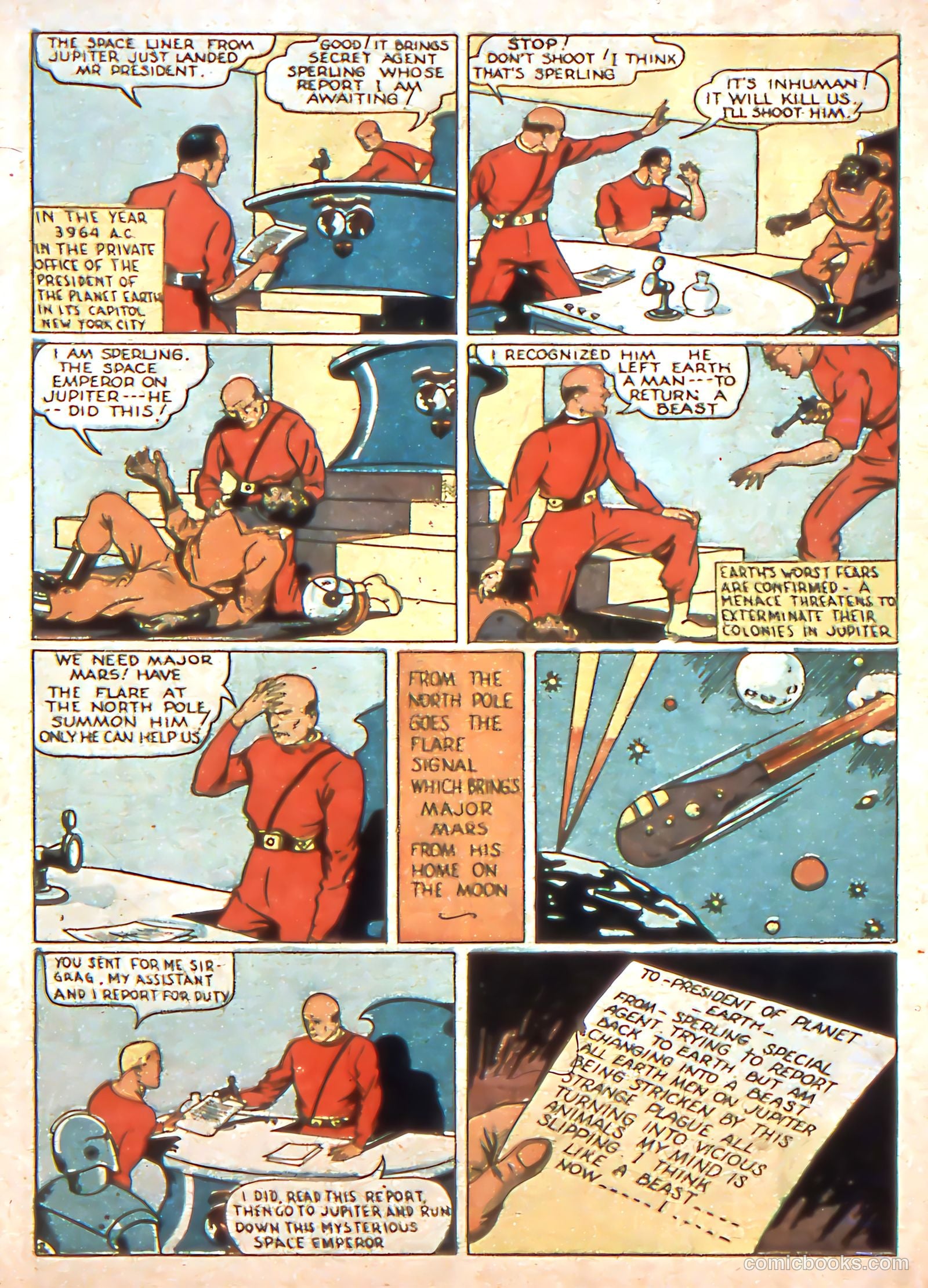 Exciting Comics #1 (1945) — page 15 of 68