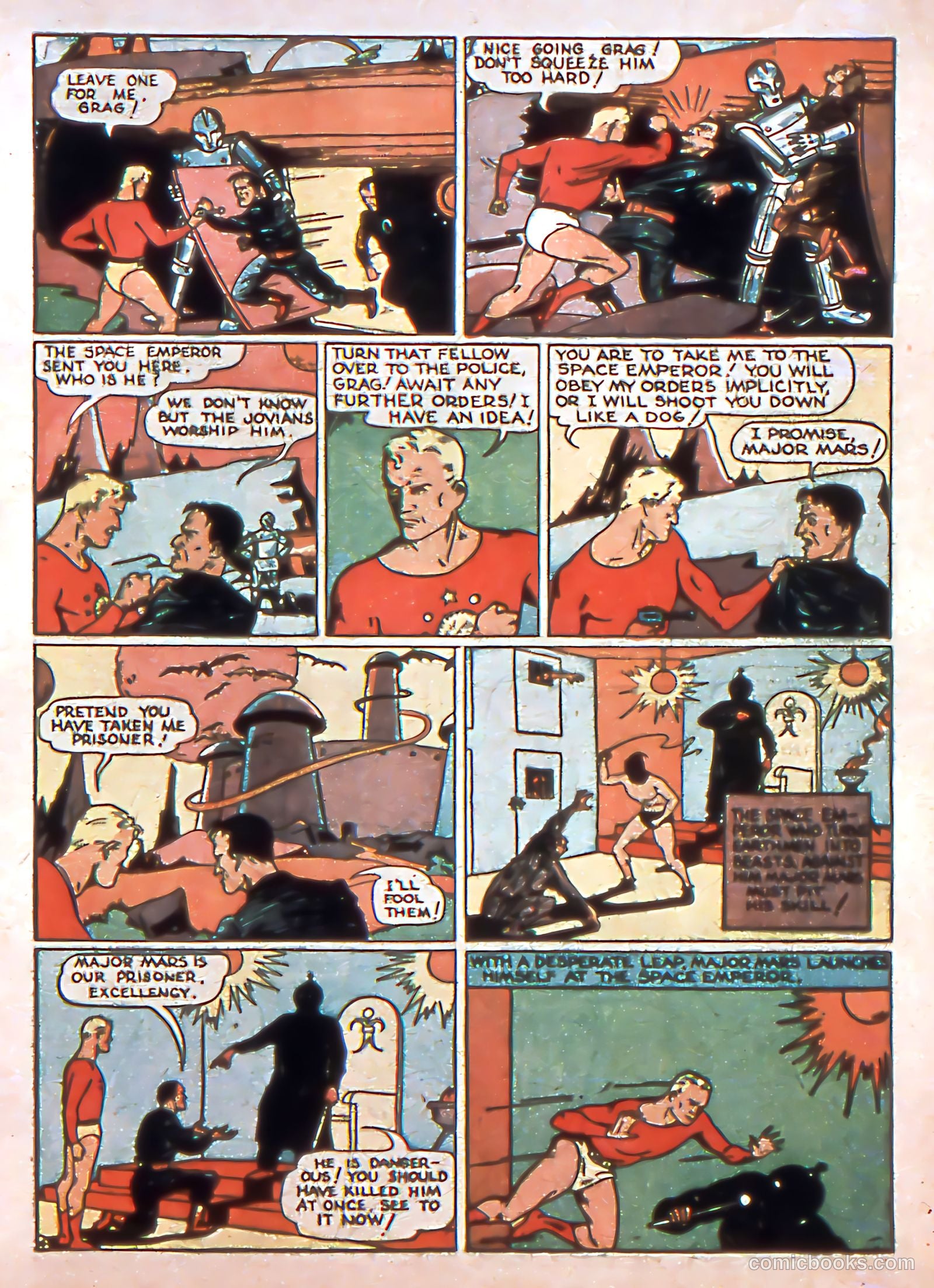 Exciting Comics #1 (1945) — page 17 of 68