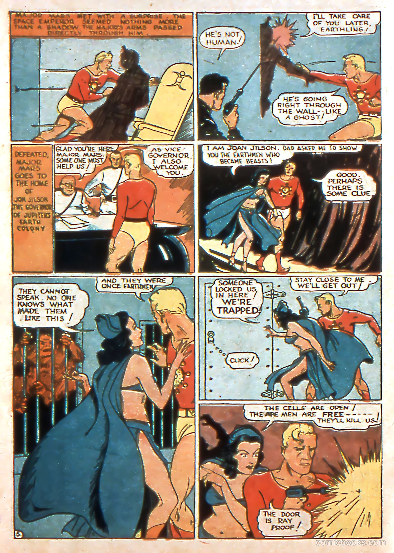 Exciting Comics #1 (1945) — page 18 of 68