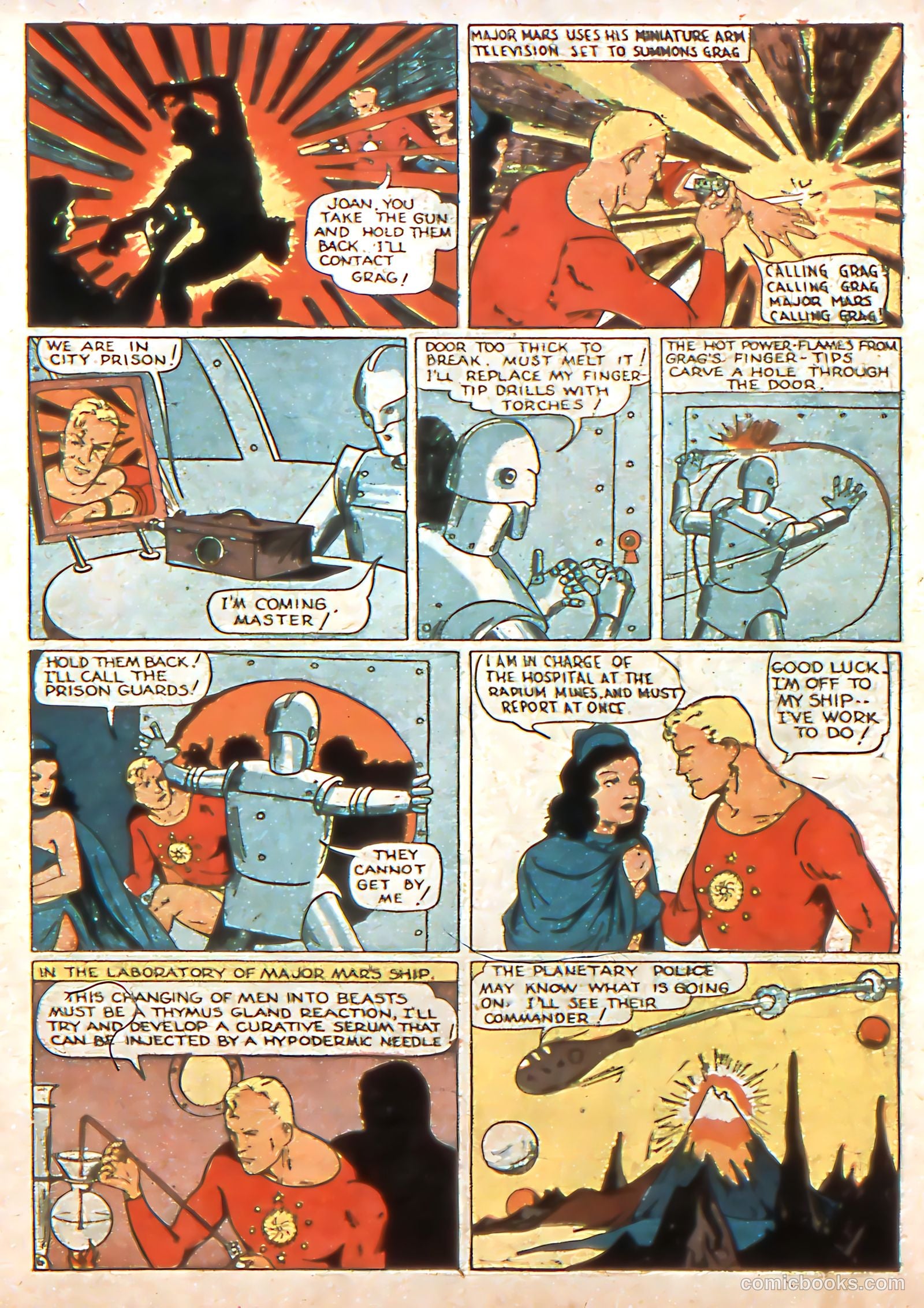 Exciting Comics #1 (1945) — page 19 of 68