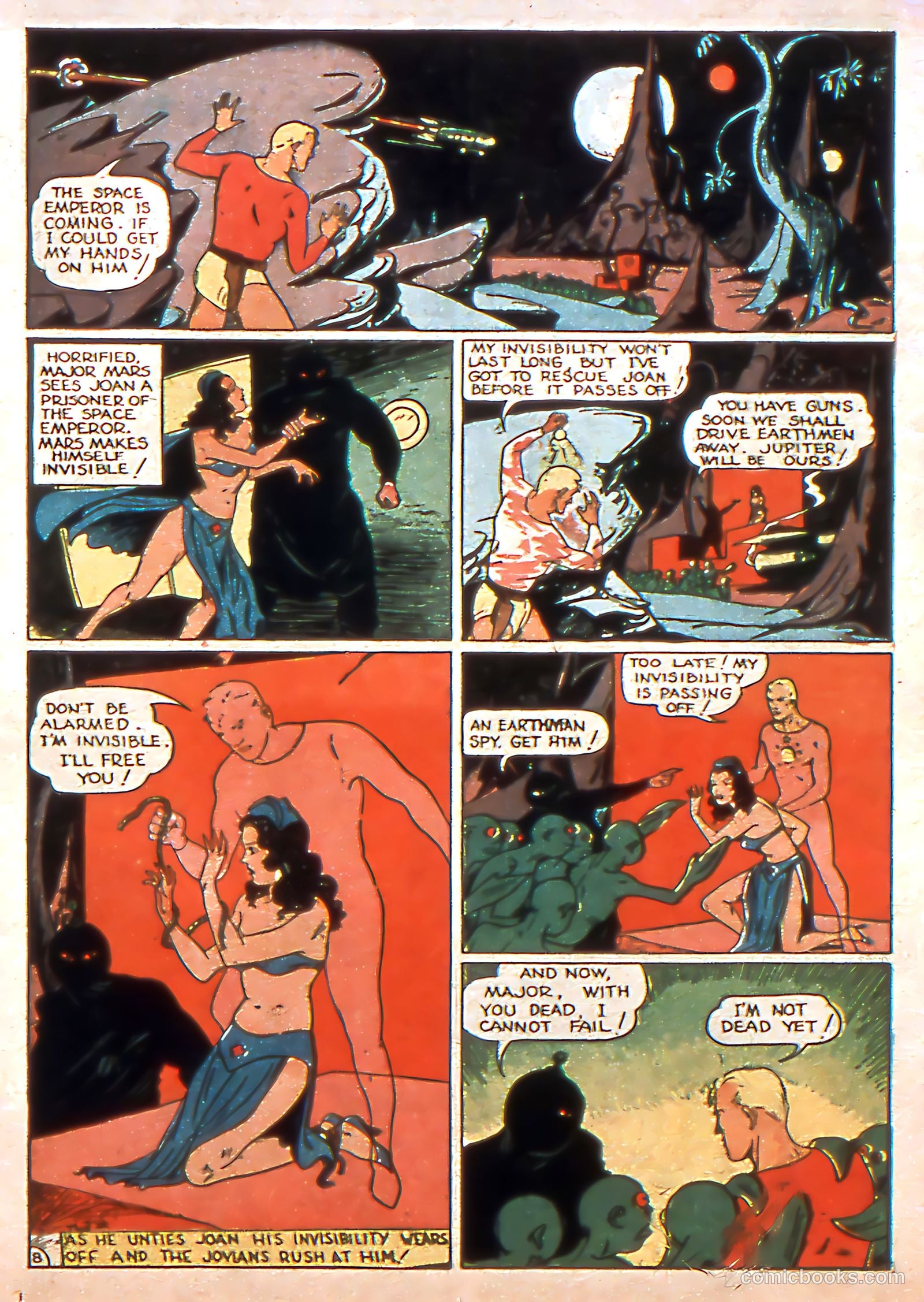 Exciting Comics #1 (1945) — page 21 of 68