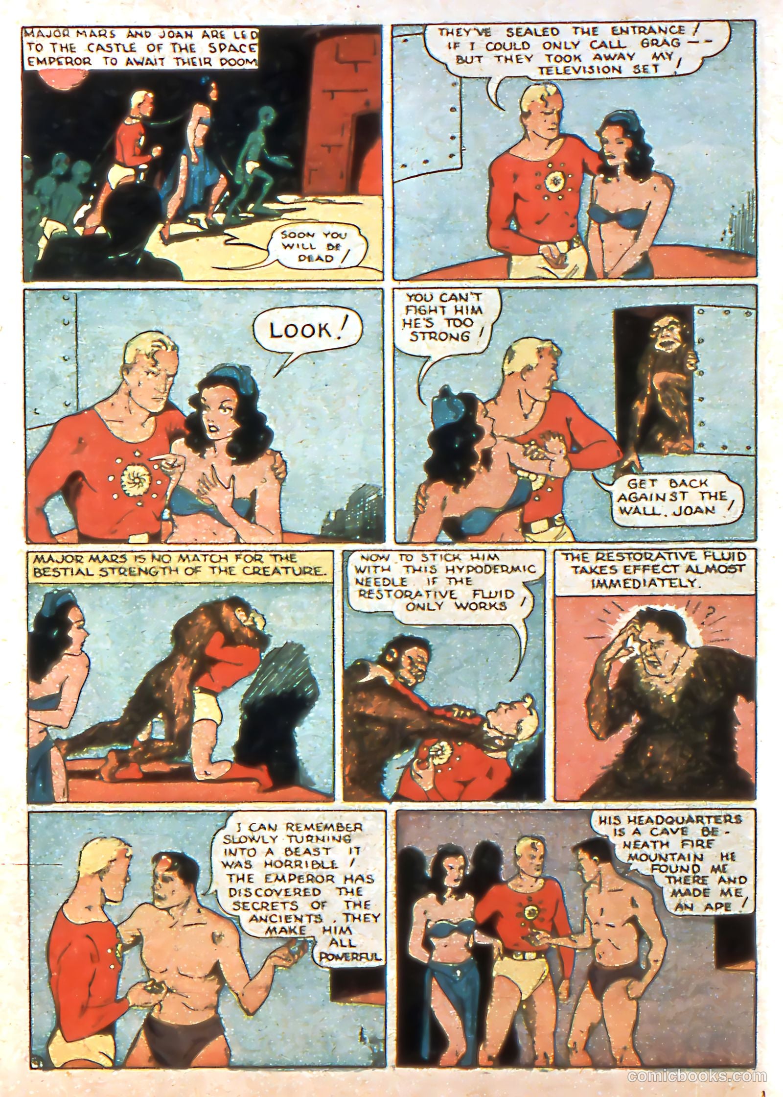 Exciting Comics #1 (1945) — page 22 of 68