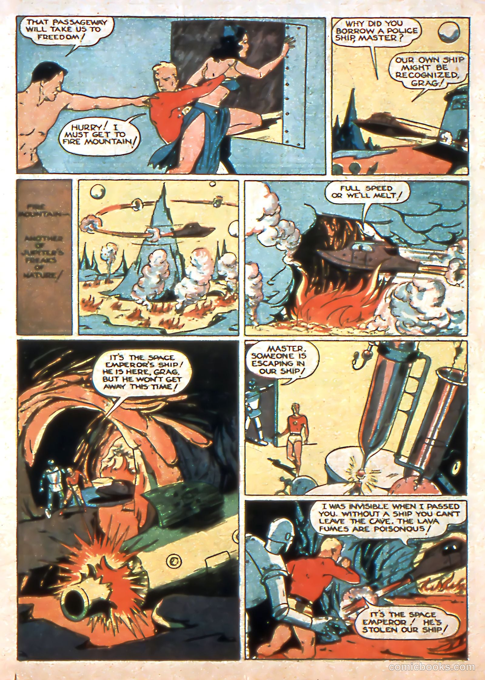 Exciting Comics #1 (1945) — page 23 of 68