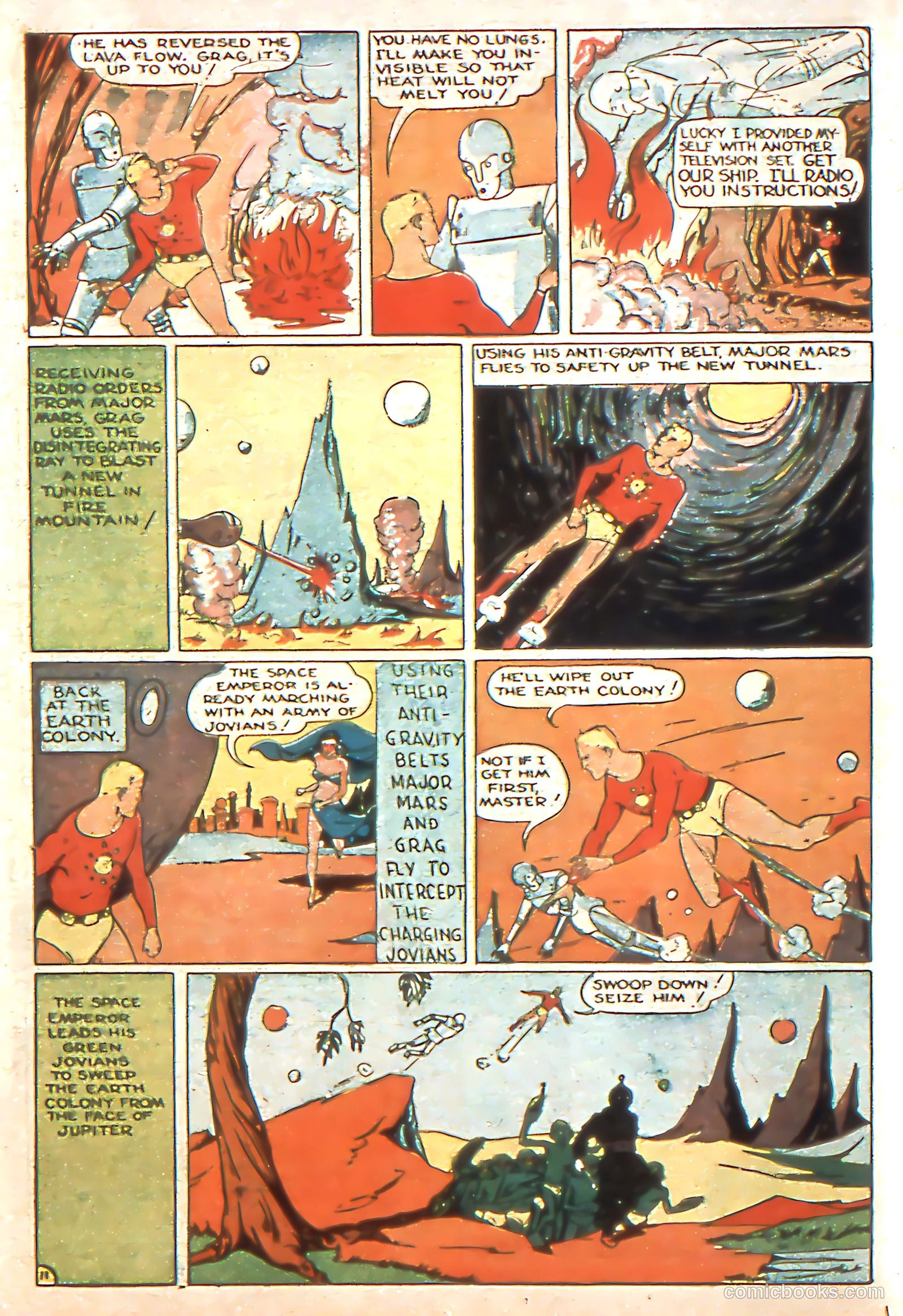 Exciting Comics #1 (1945) — page 24 of 68
