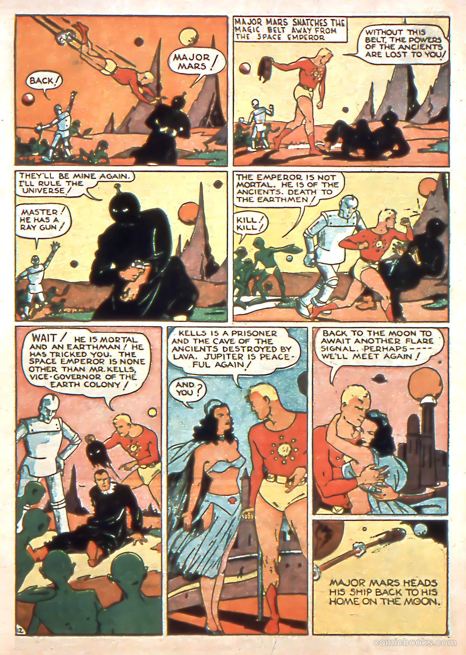 Exciting Comics #1 (1945) — page 25 of 68