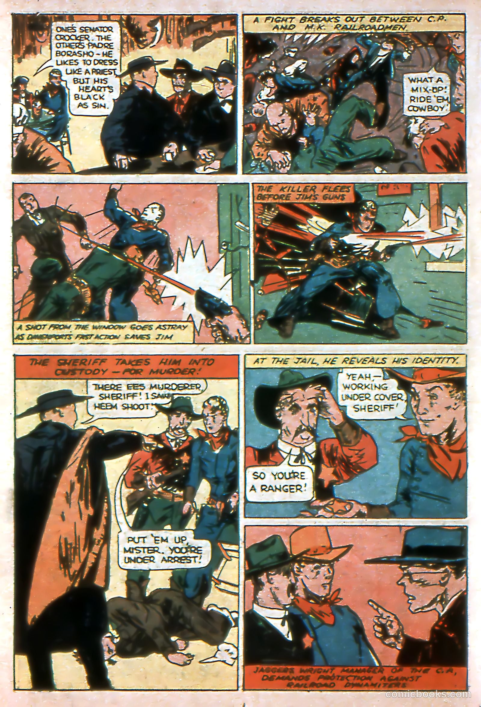 Exciting Comics #1 (1945) — page 34 of 68