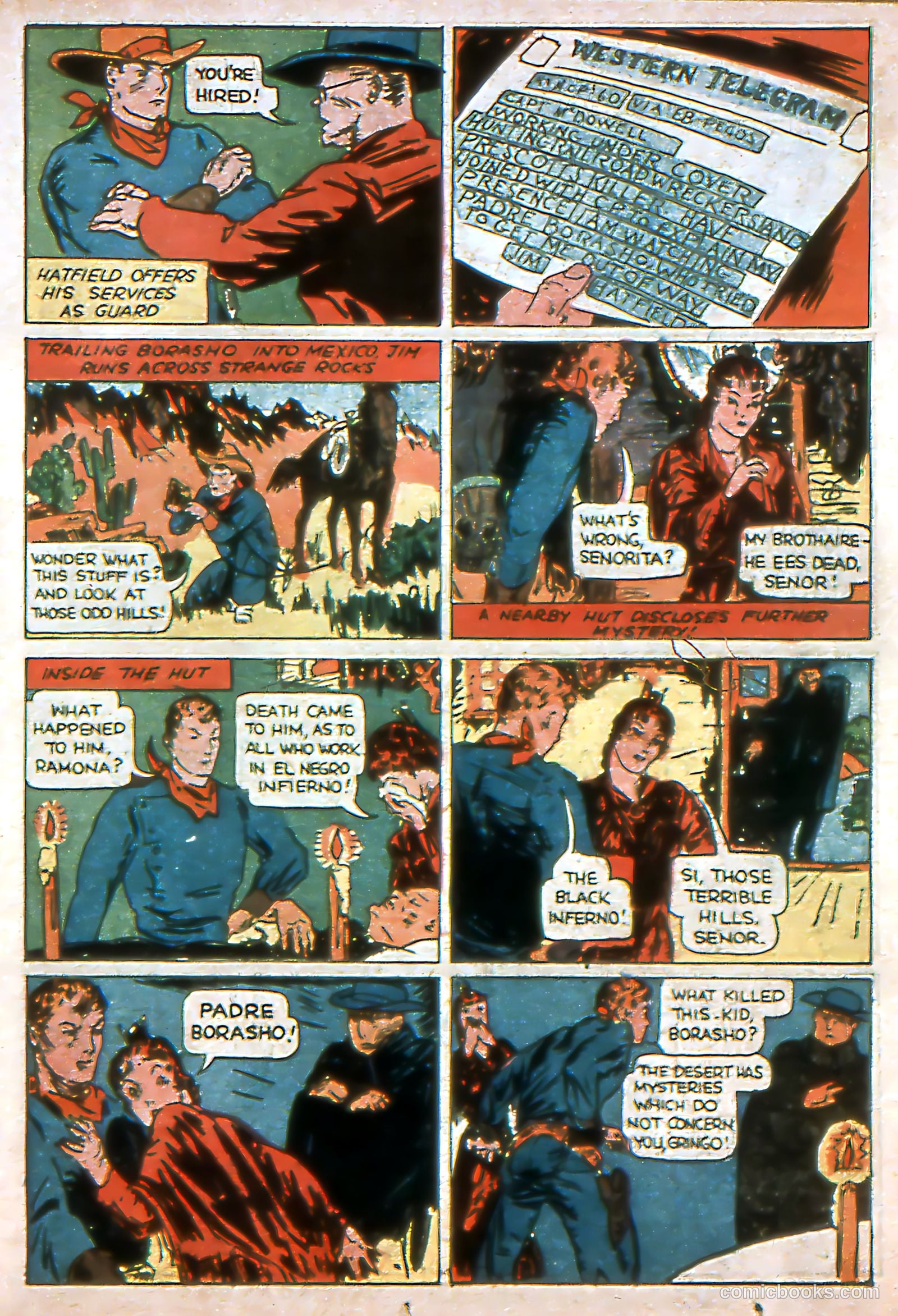 Exciting Comics #1 (1945) — page 35 of 68