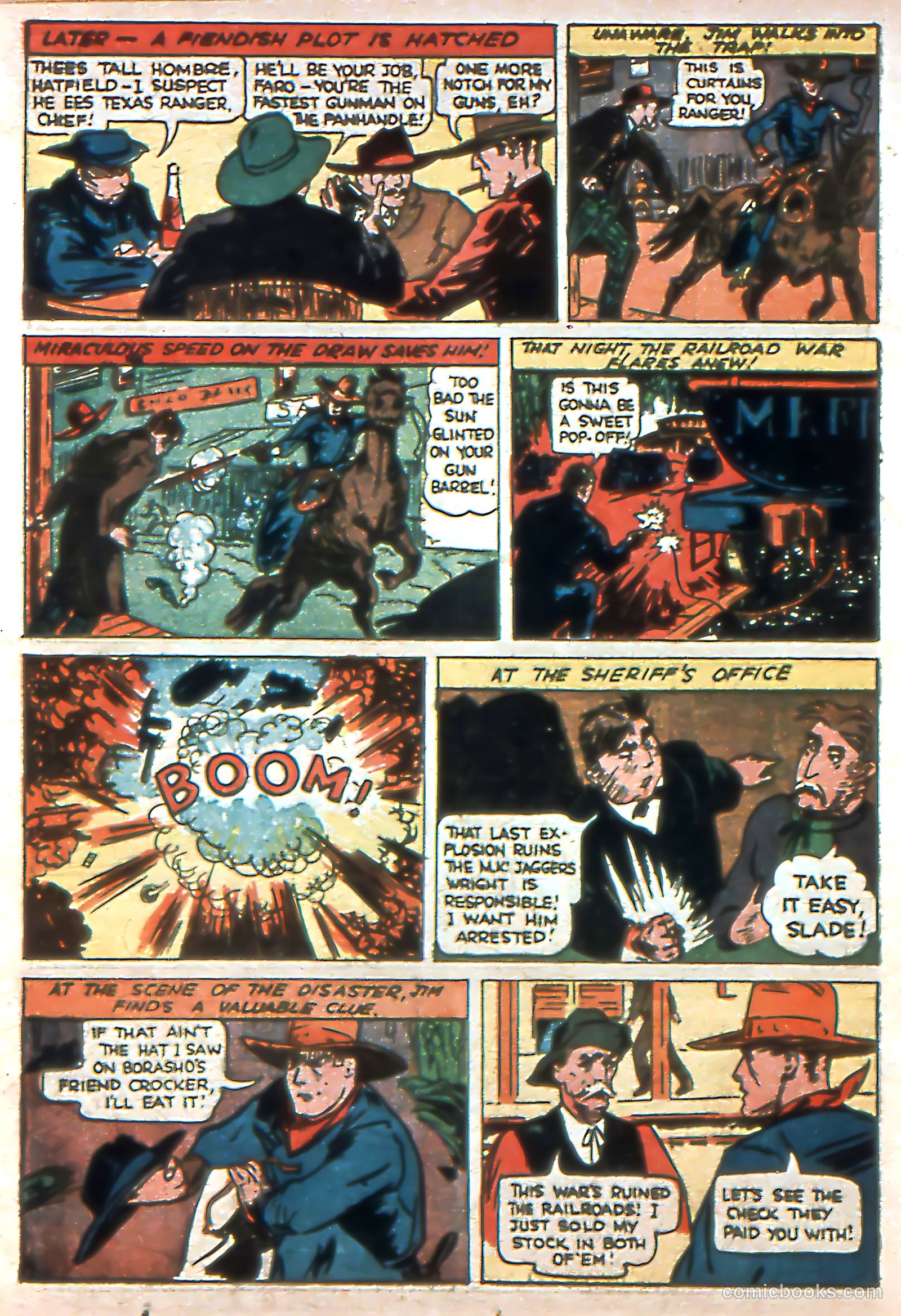 Exciting Comics #1 (1945) — page 36 of 68