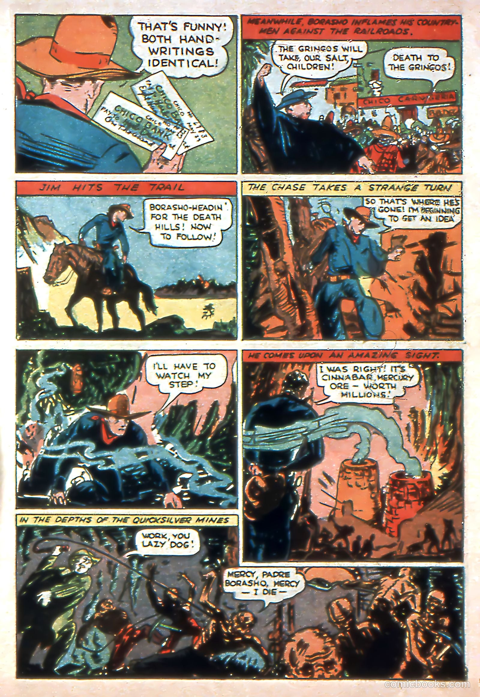 Exciting Comics #1 (1945) — page 37 of 68