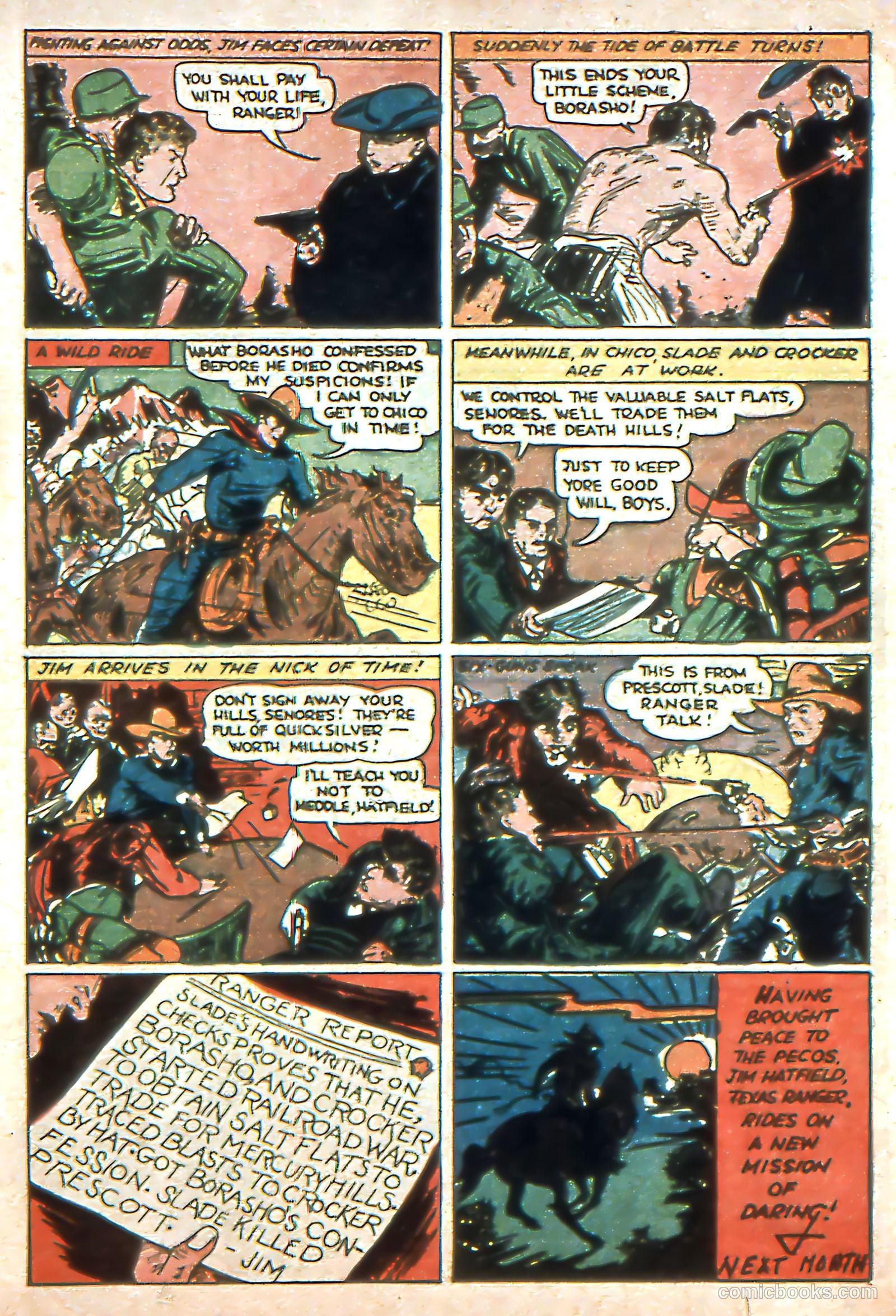 Exciting Comics #1 (1945) — page 39 of 68
