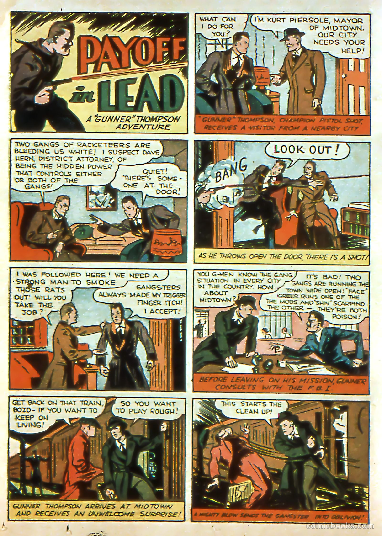 Exciting Comics #1 (1945) — page 40 of 68