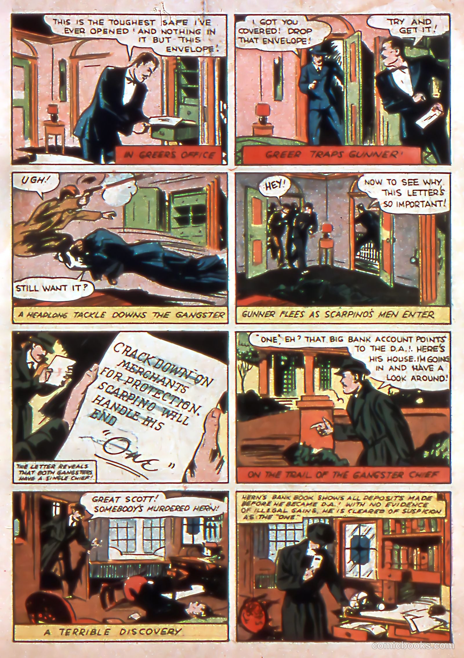 Exciting Comics #1 (1945) — page 43 of 68