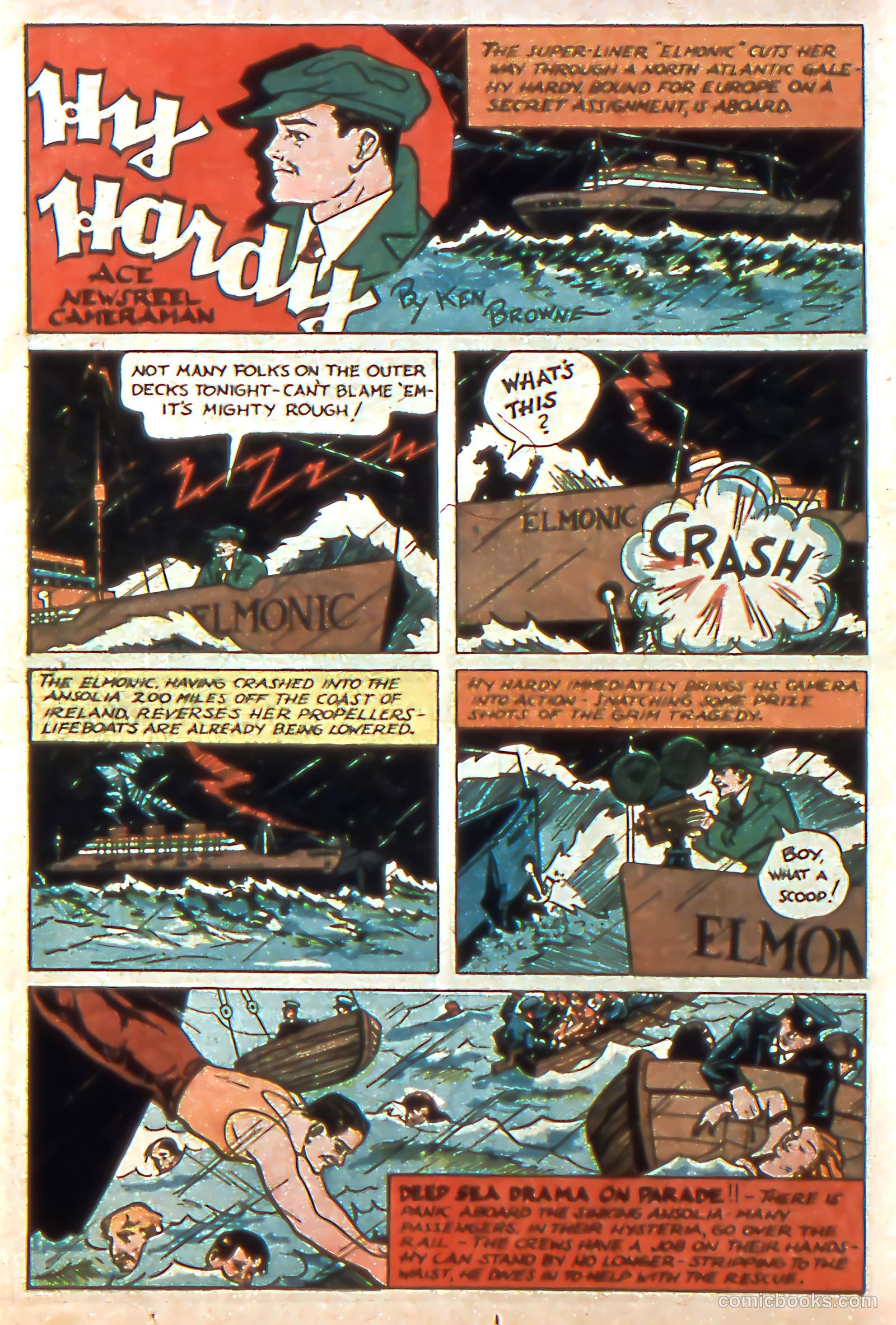 Exciting Comics #1 (1945) — page 46 of 68