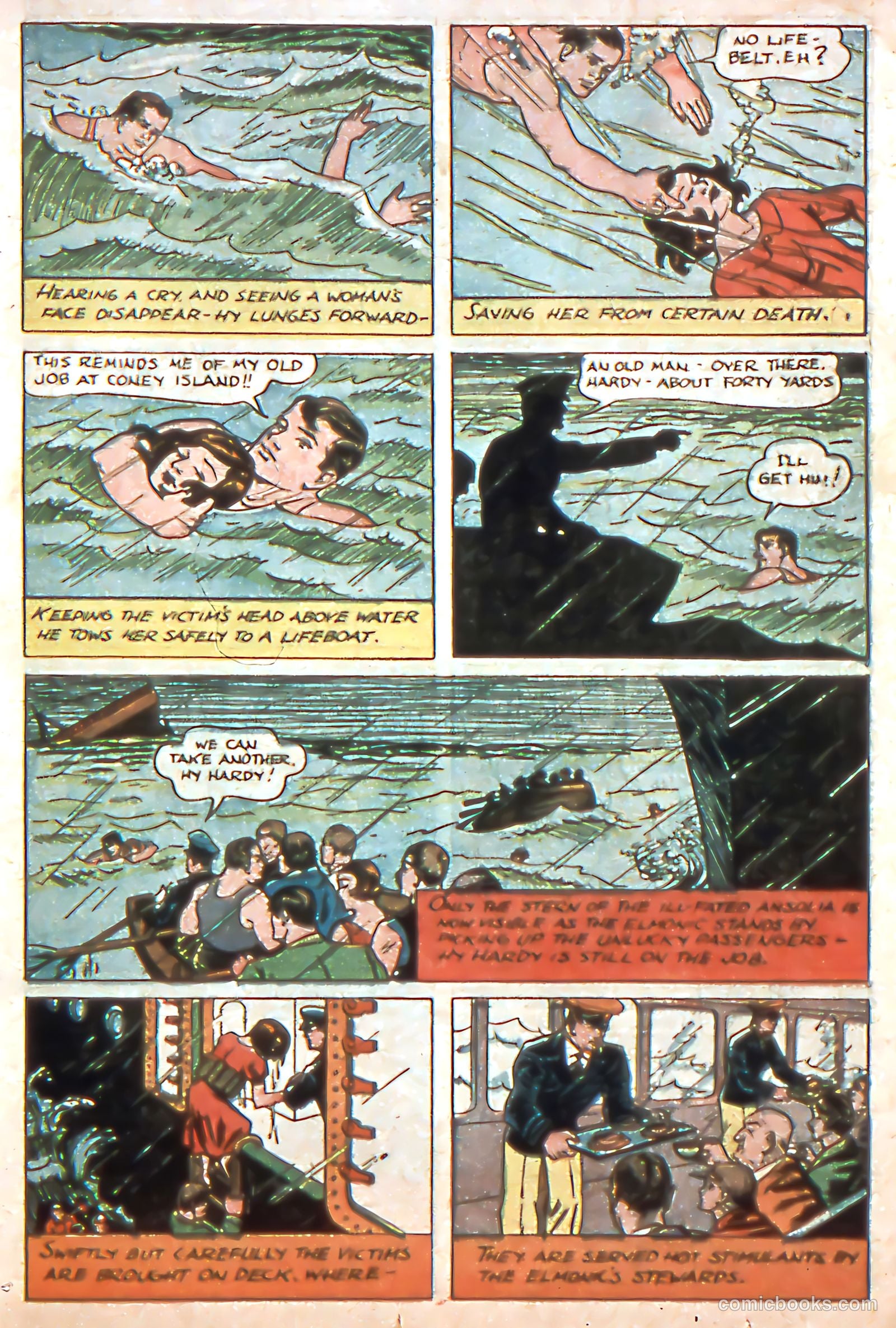 Exciting Comics #1 (1945) — page 47 of 68