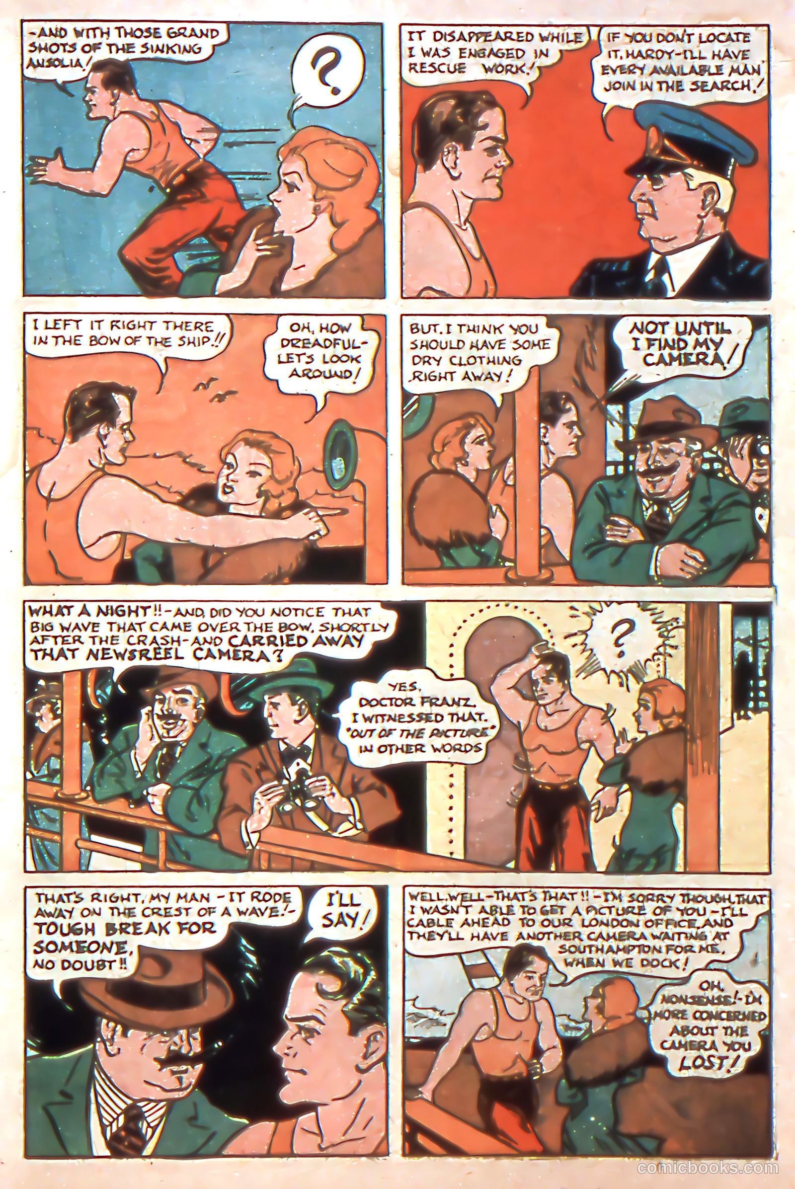 Exciting Comics #1 (1945) — page 49 of 68
