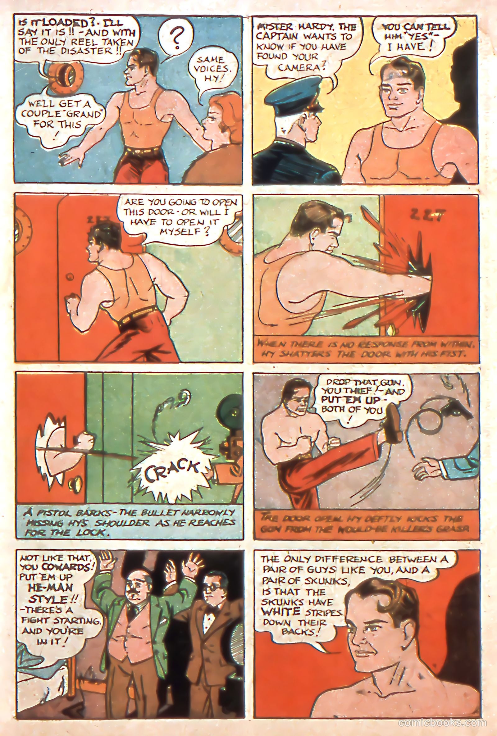 Exciting Comics #1 (1945) — page 51 of 68