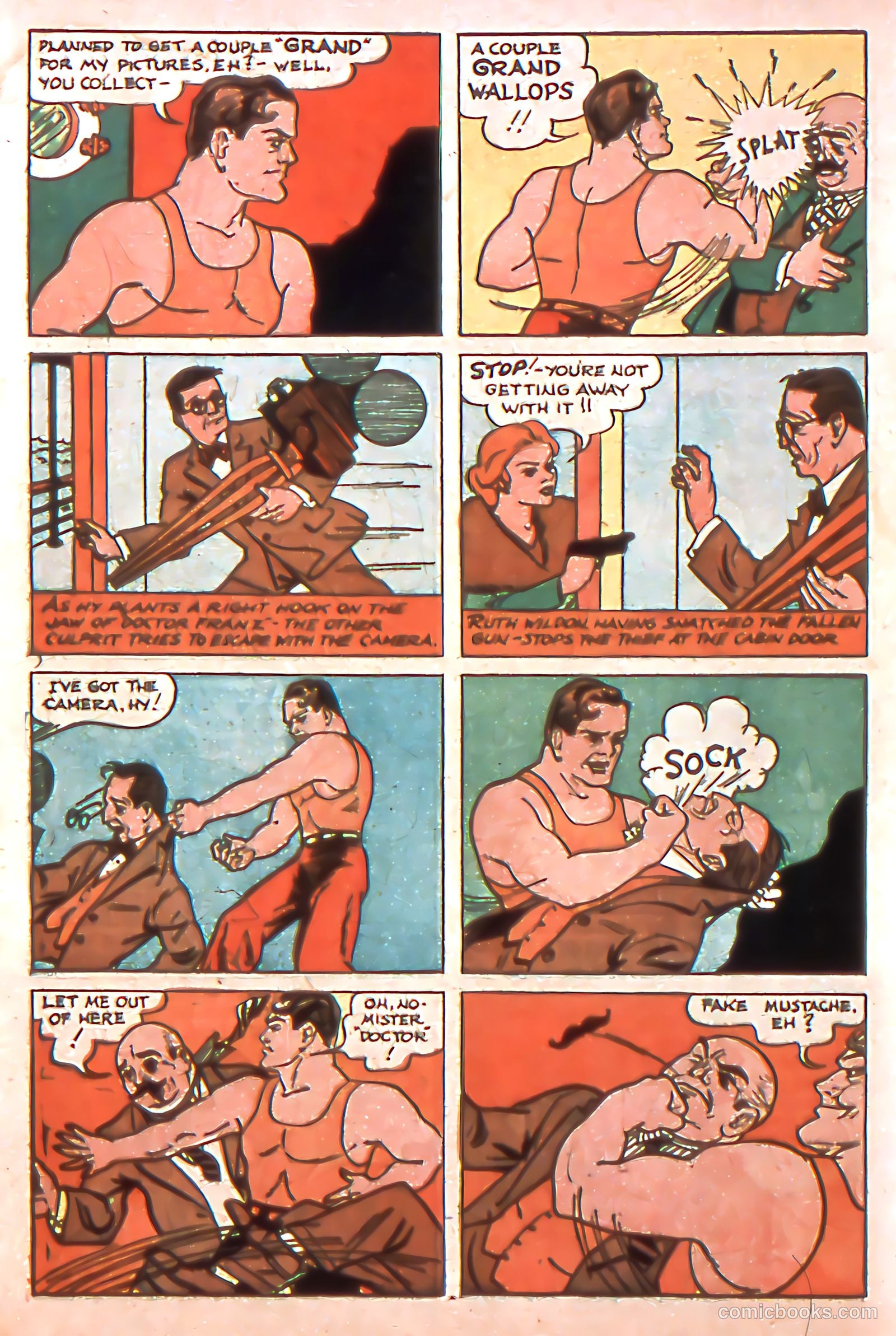 Exciting Comics #1 (1945) — page 52 of 68