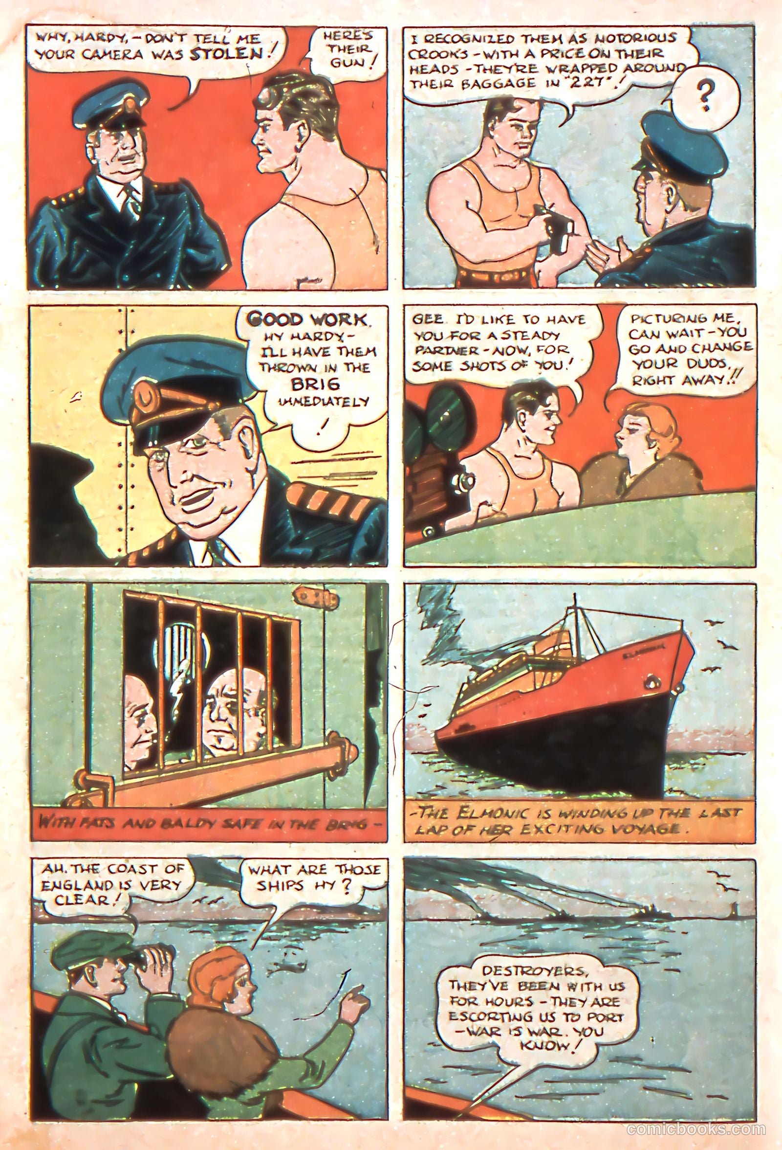 Exciting Comics #1 (1945) — page 54 of 68